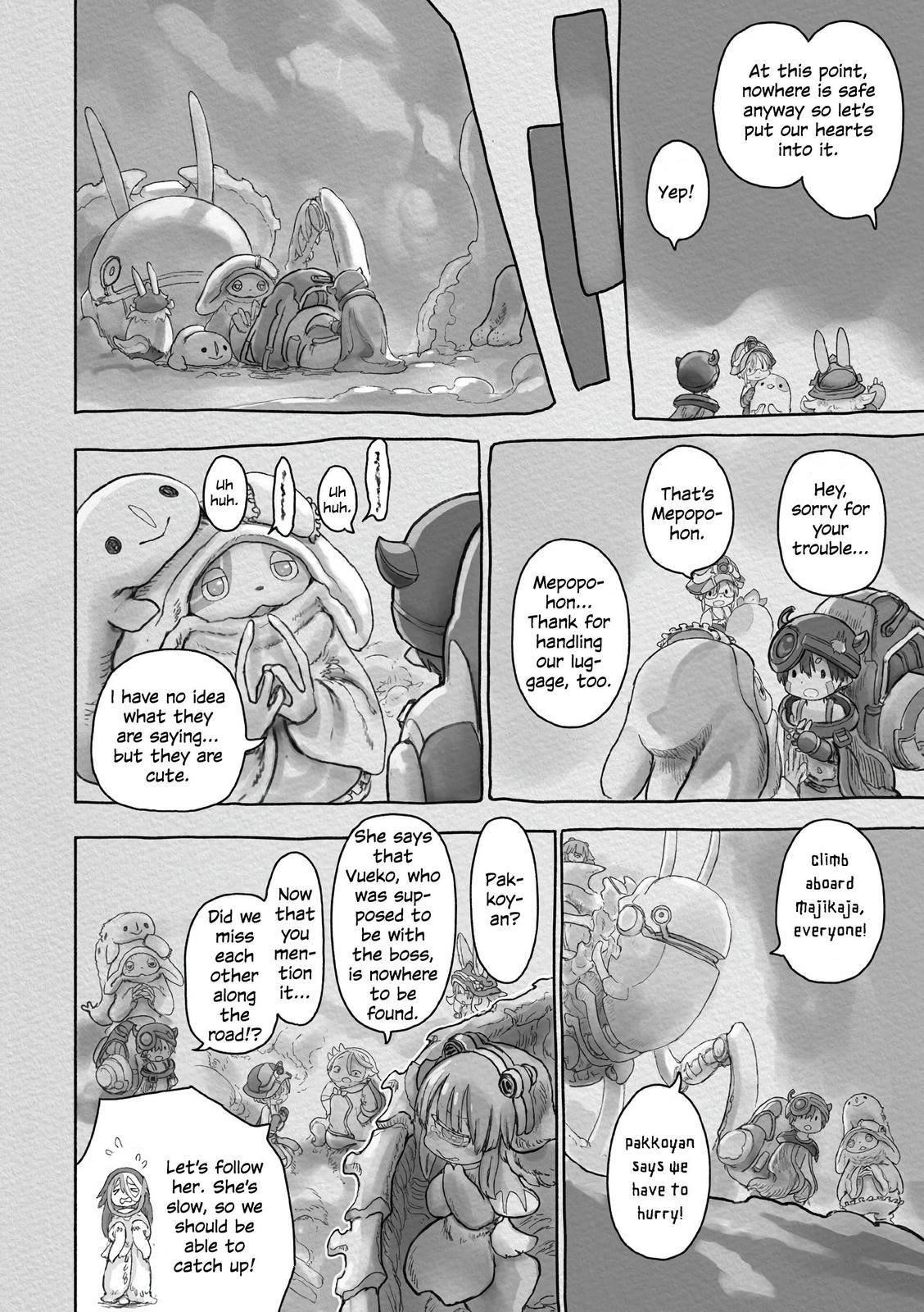 Made In Abyss Chapter 58 - Page 22 in English