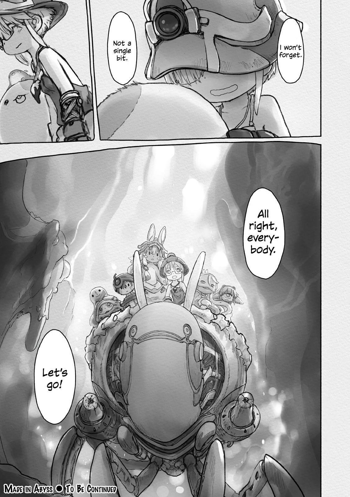 Made In Abyss Chapter 58 - Page 25 in English