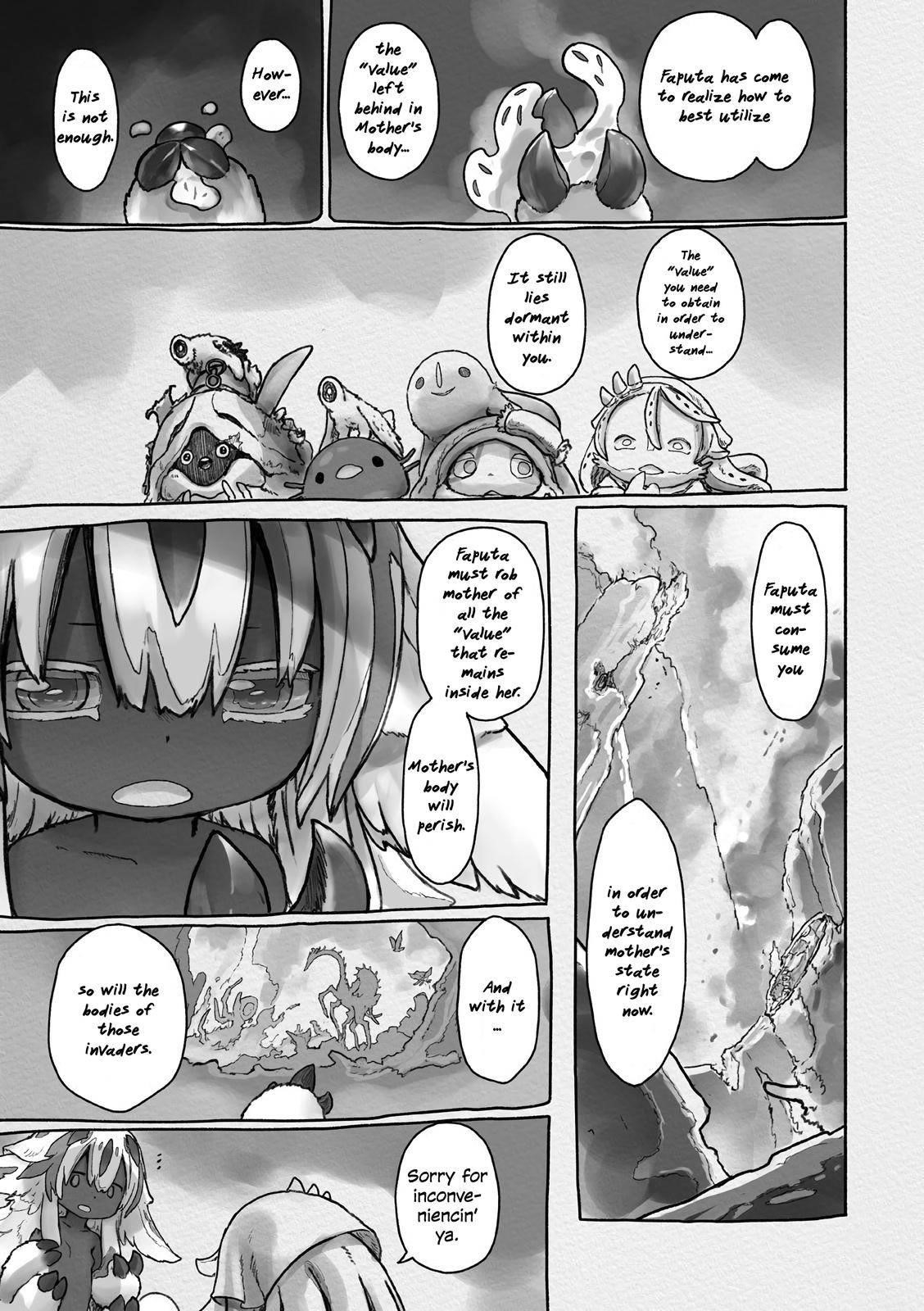 Made In Abyss Chapter 59 - Page 19 in English