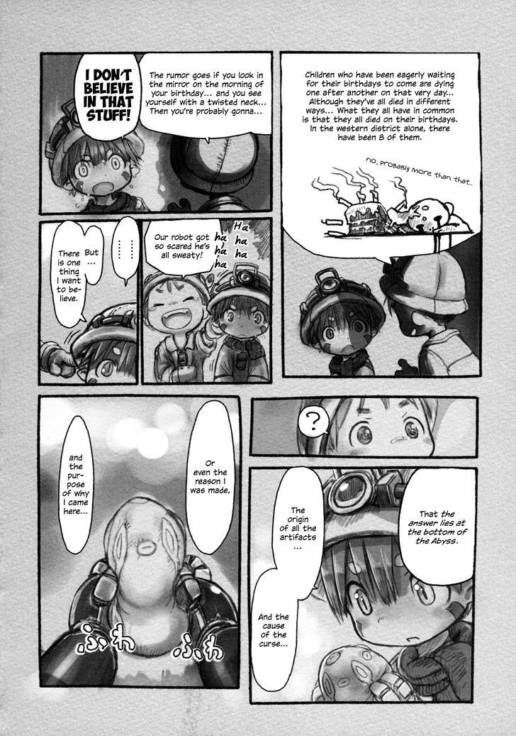 Made In Abyss Chapter 6 - Page 6 in English