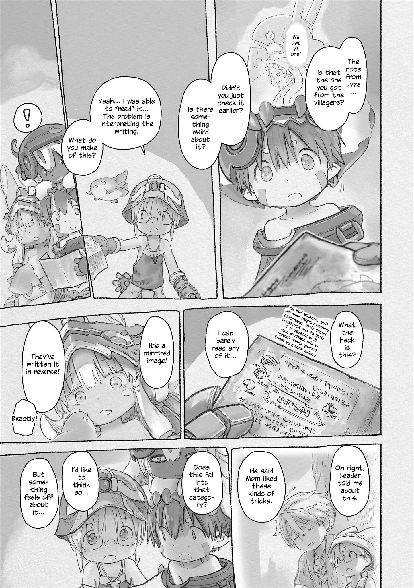 Made In Abyss Chapter 61 - Page 11 in English