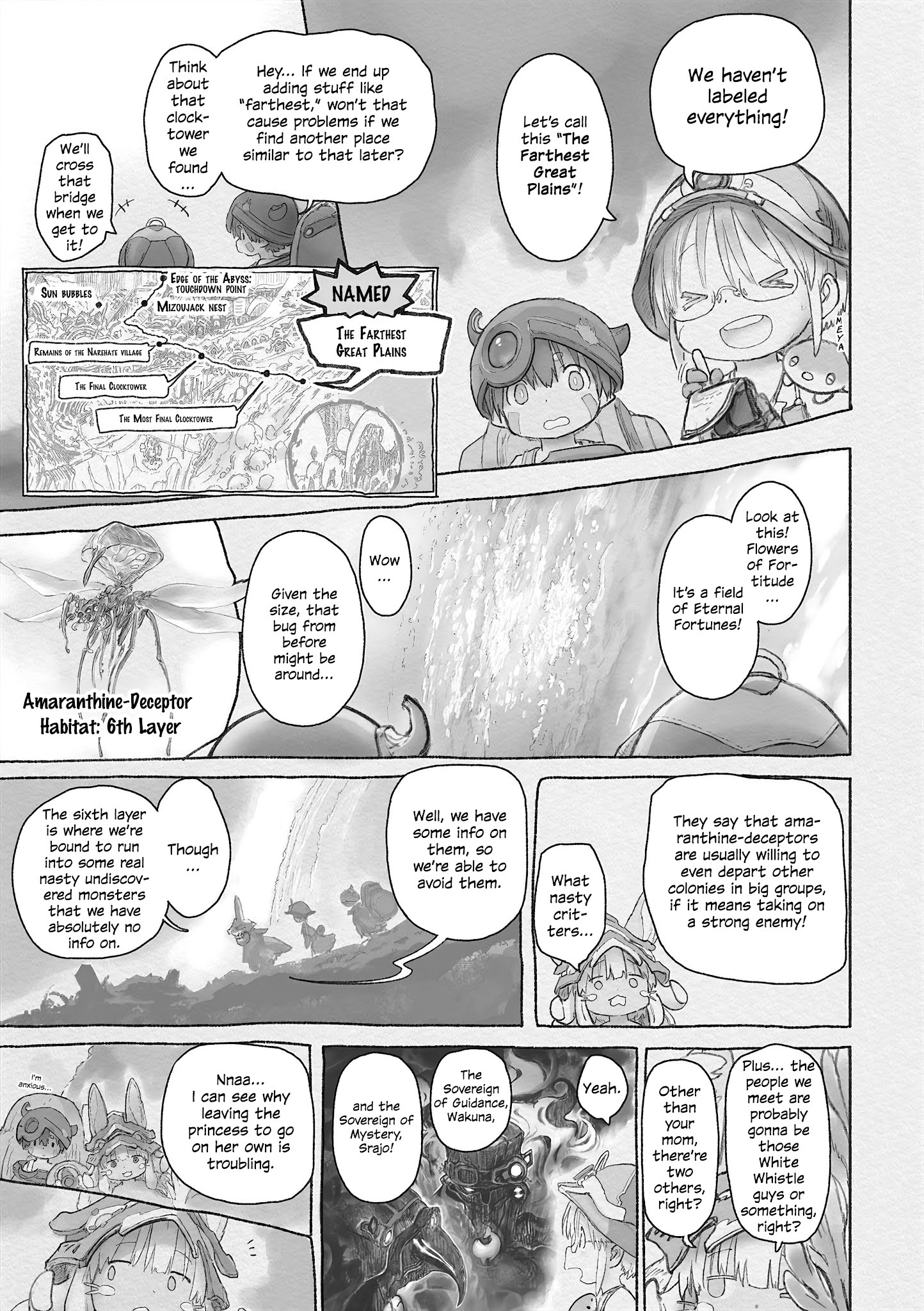 Made In Abyss Chapter 61 - Page 3 in English