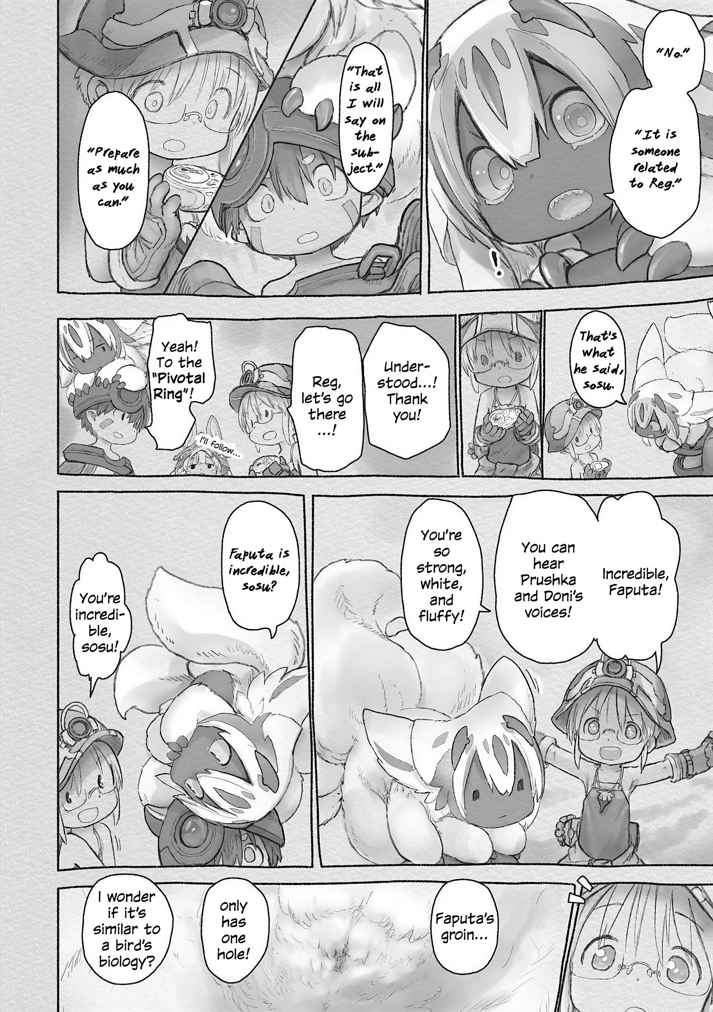 Made In Abyss Chapter 61 - Page 8 in English