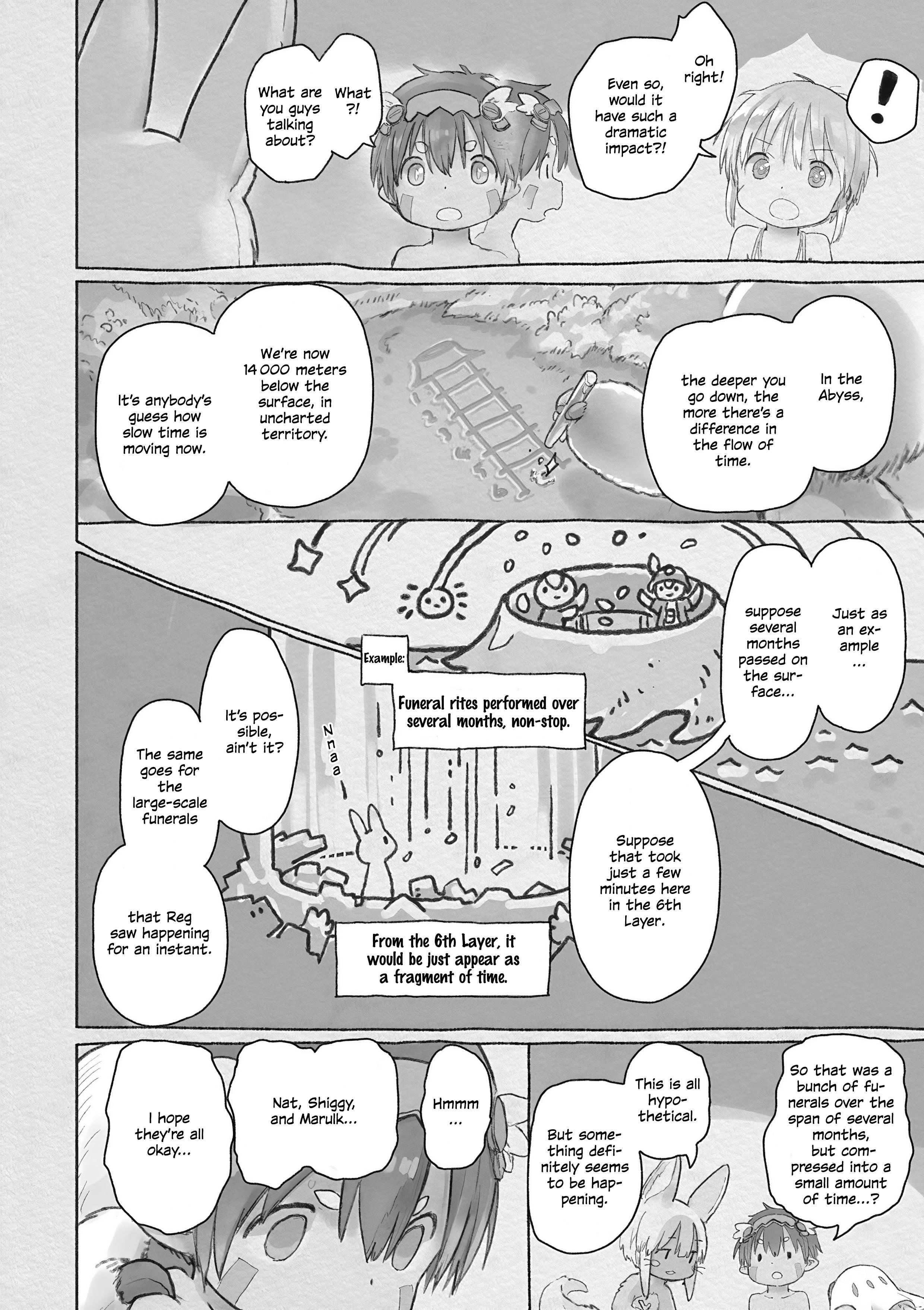 Made In Abyss Chapter 62 - Page 10 in English