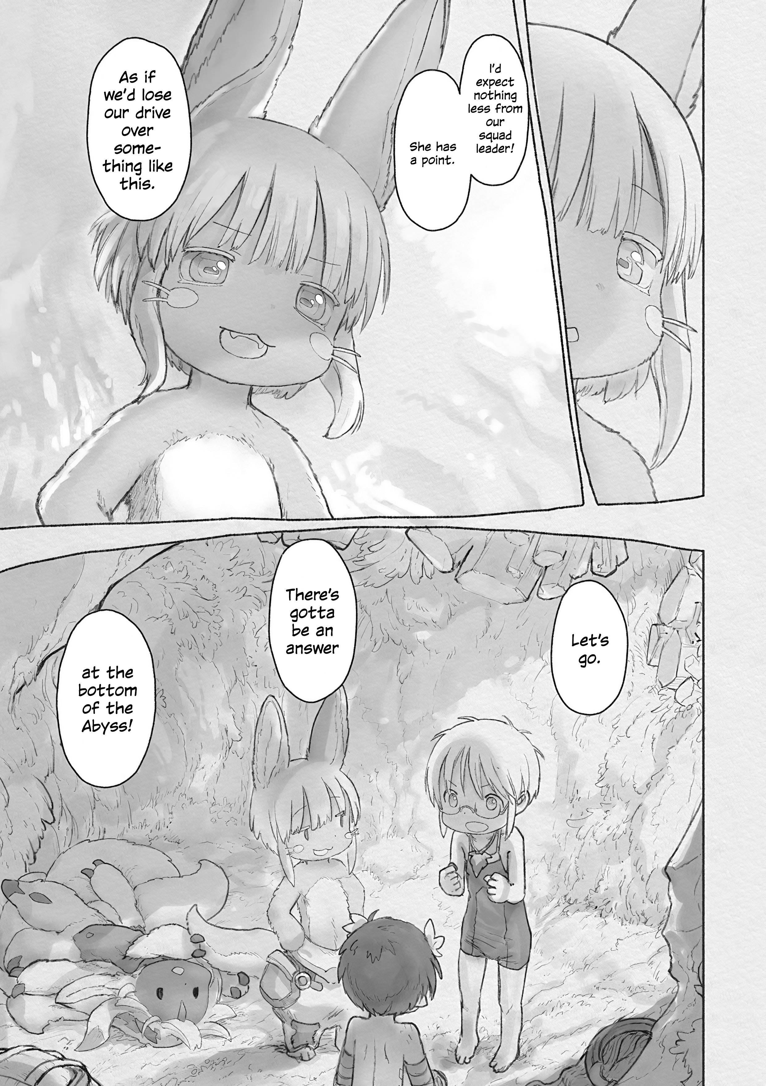 Made In Abyss Chapter 62 - Page 13 in English