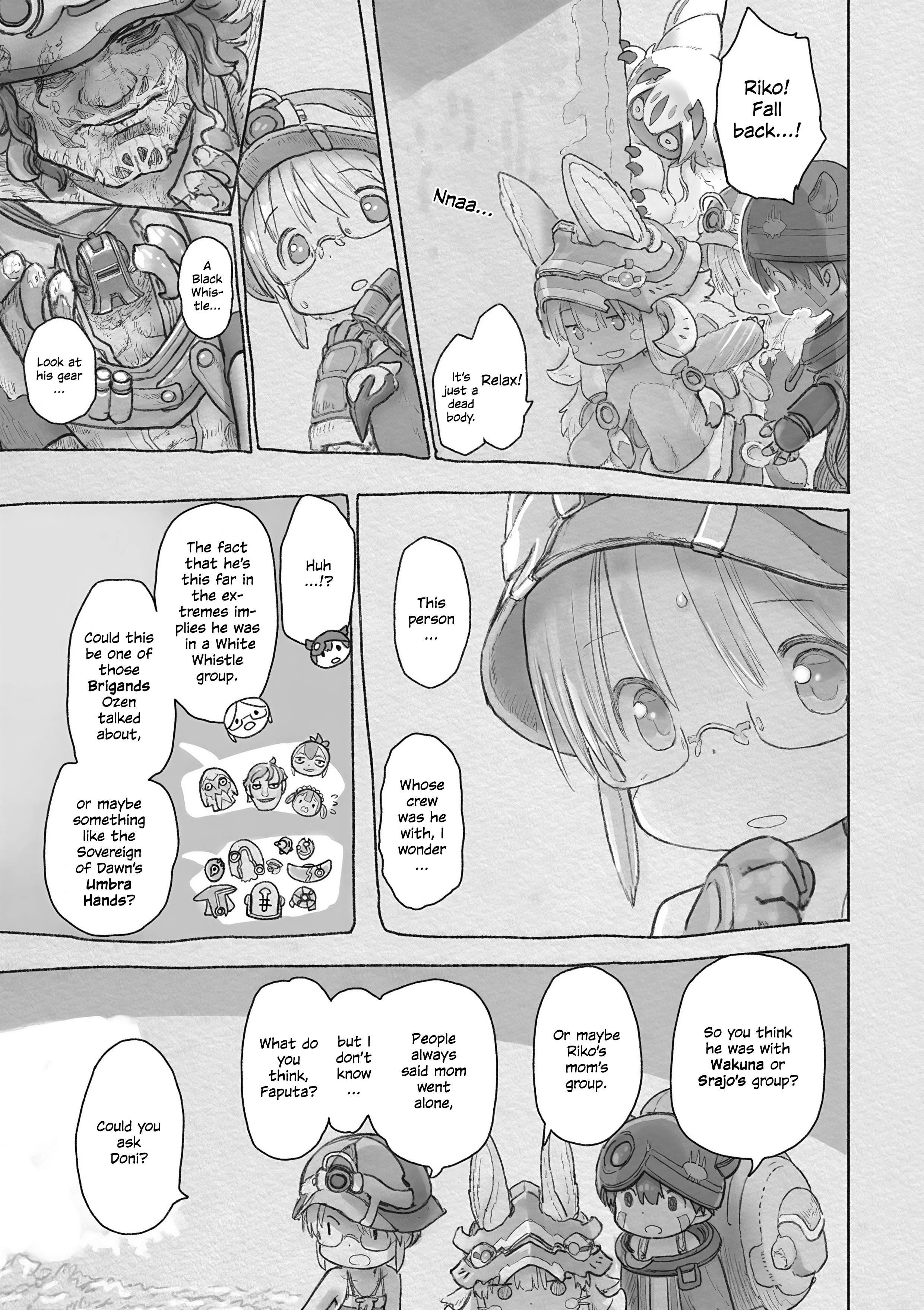 Made In Abyss Chapter 62 - Page 17 in English