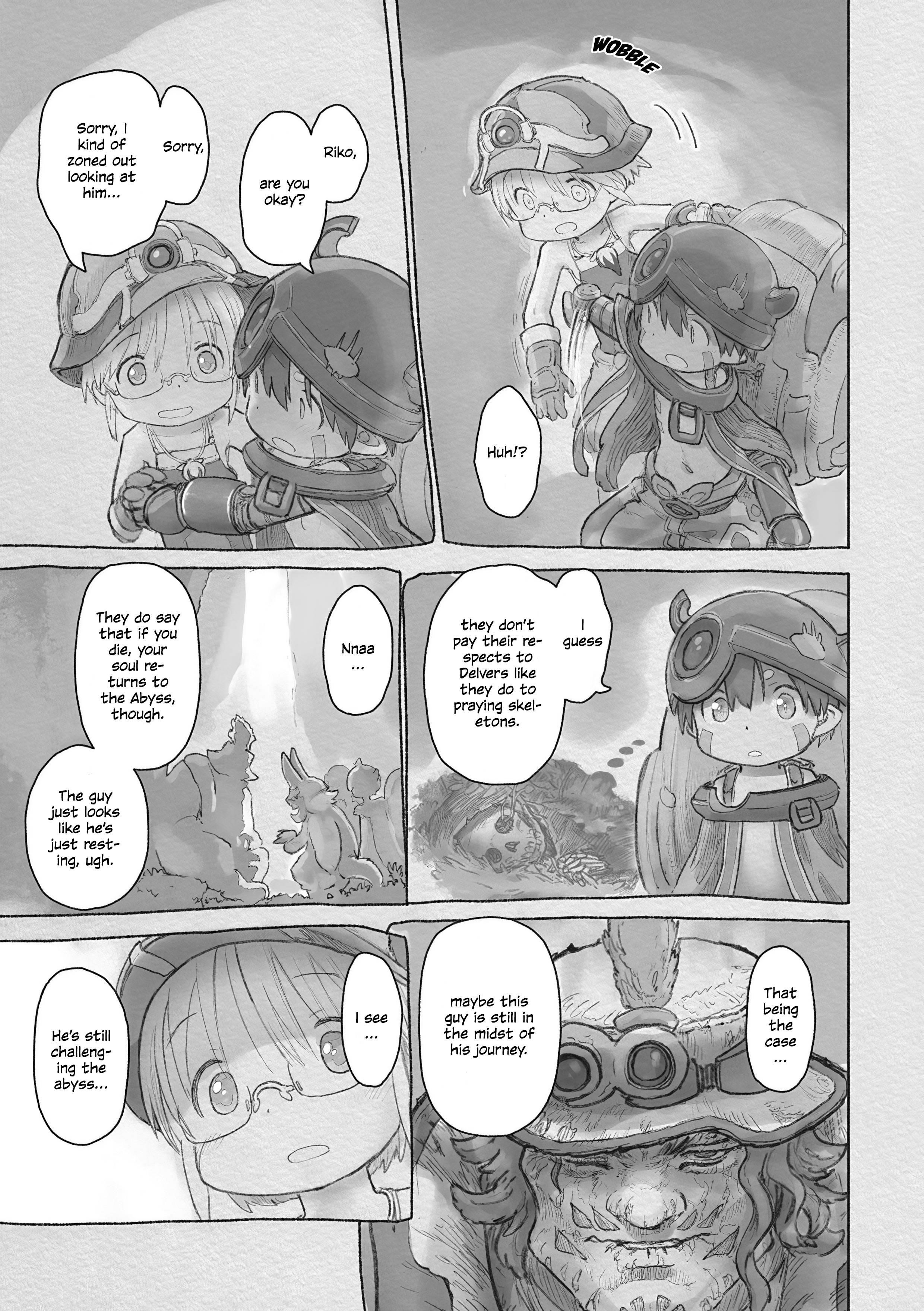 Made In Abyss Chapter 62 - Page 19 in English