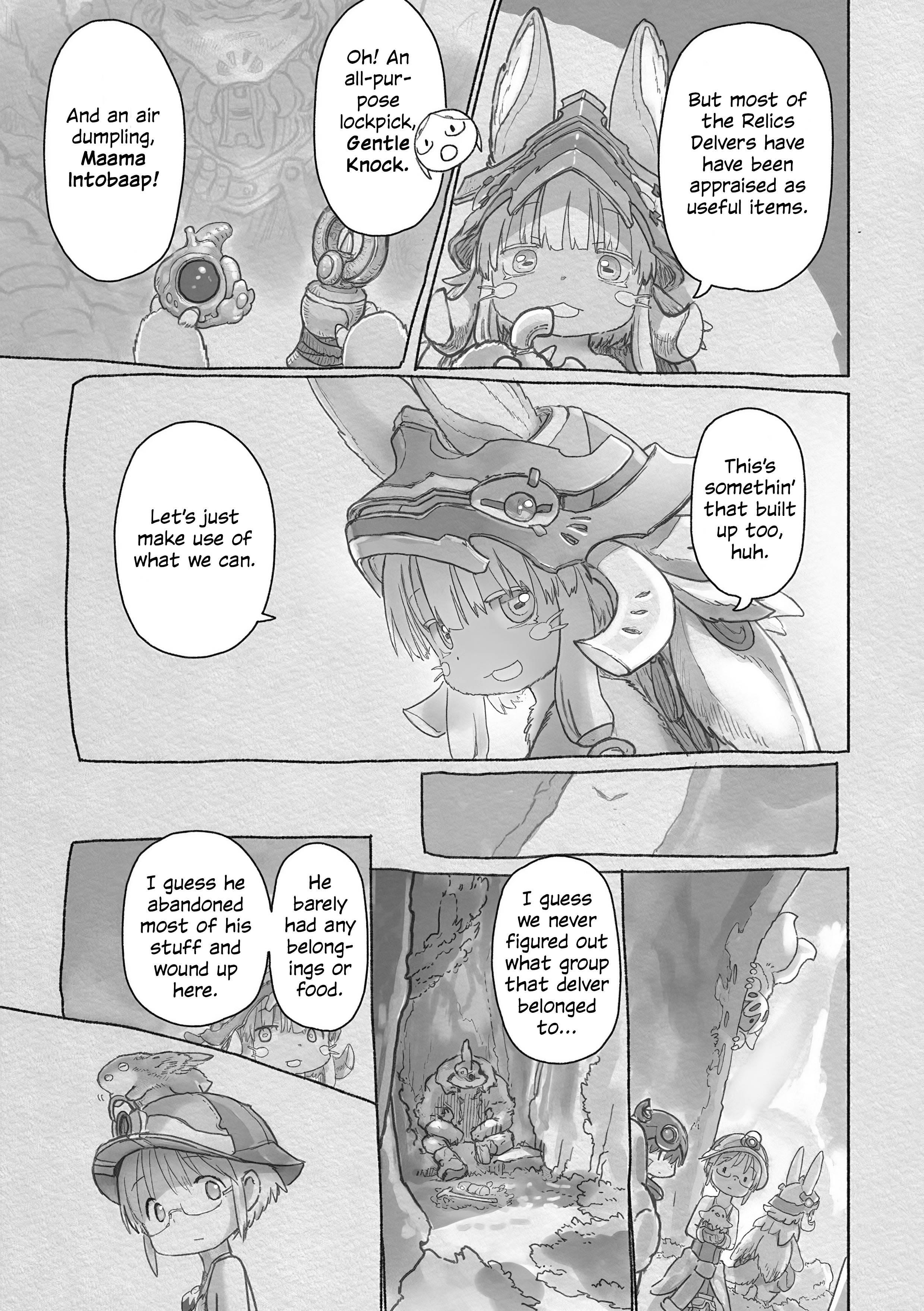 Made In Abyss Chapter 62 - Page 21 in English