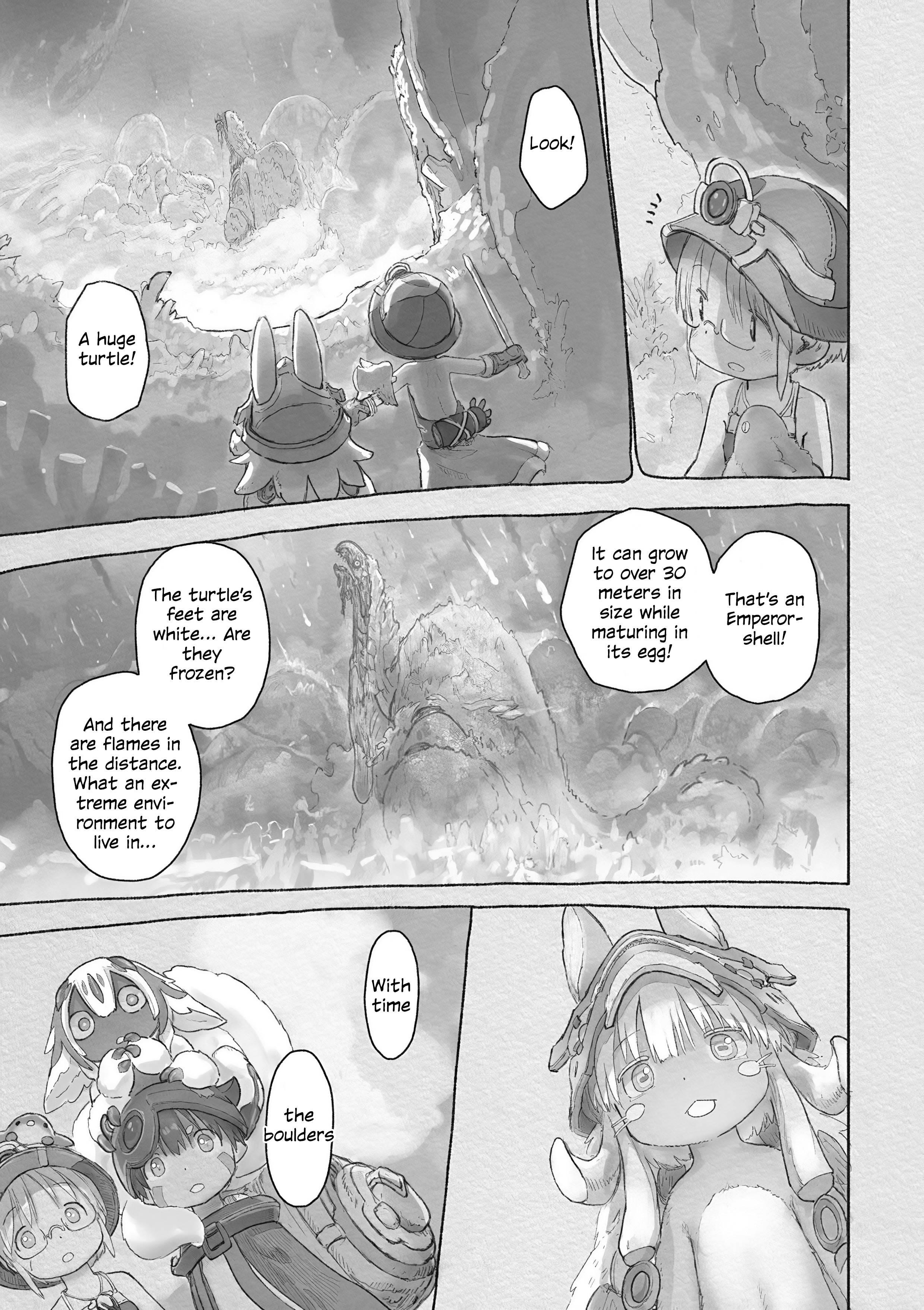 Made In Abyss Chapter 62 - Page 23 in English