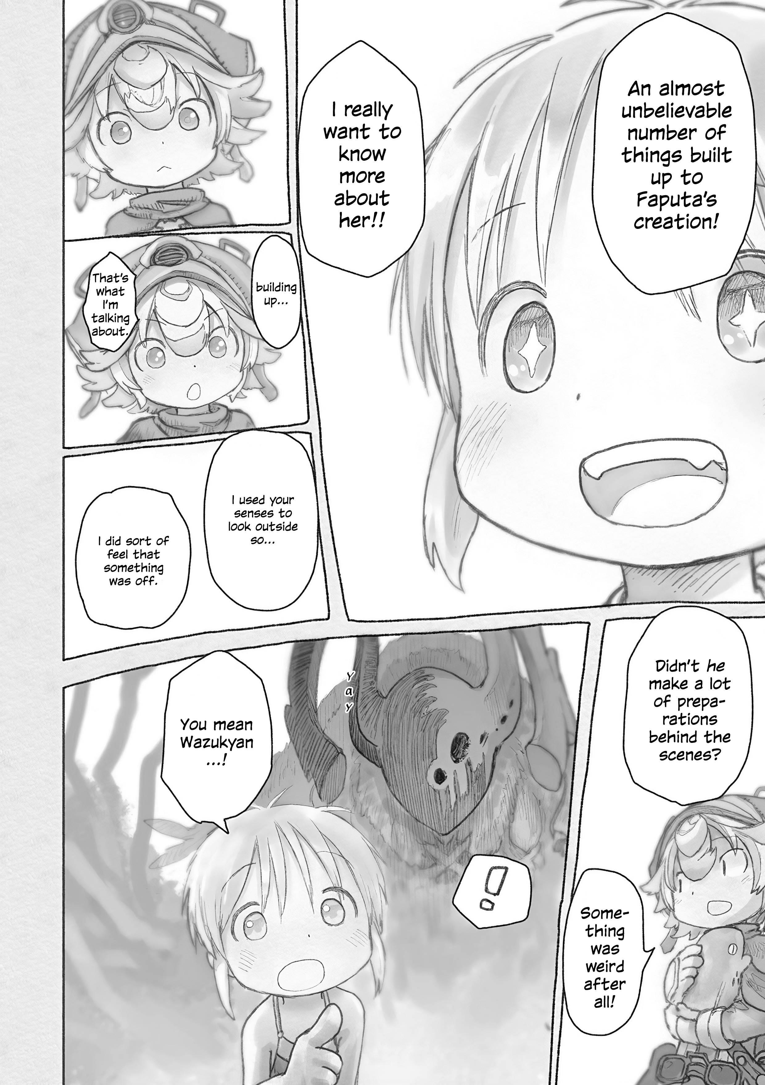 Made In Abyss Chapter 62 - Page 6 in English