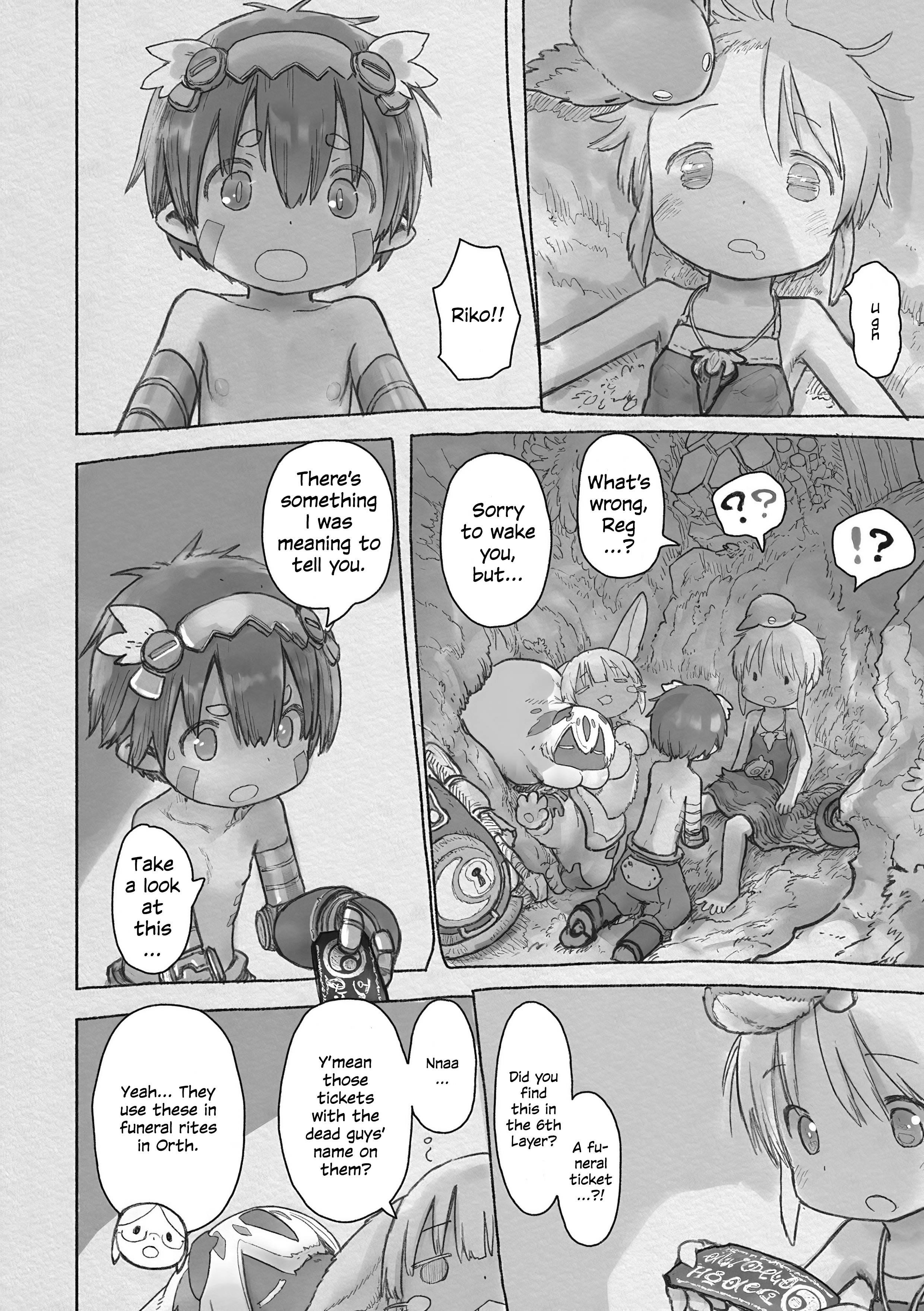 Made In Abyss Chapter 62 - Page 8 in English