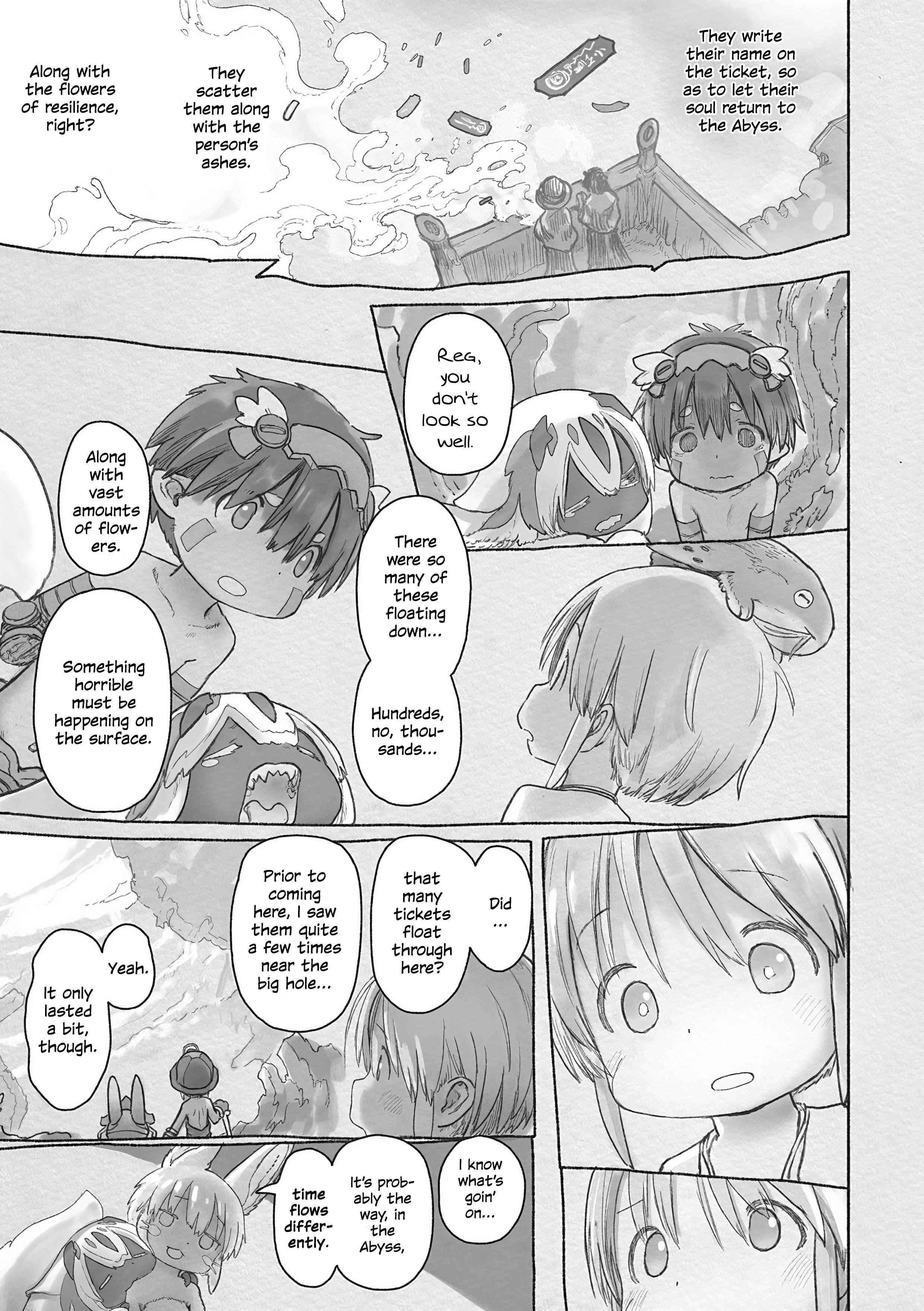 Made In Abyss Chapter 62 - Page 9 in English