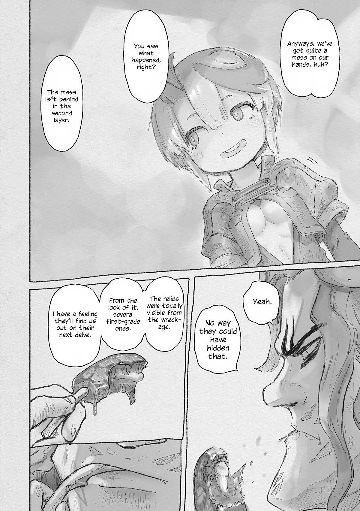 Made In Abyss Chapter 63 - Page 10 in English