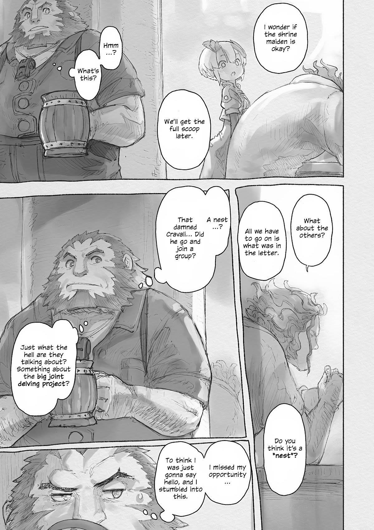 Made In Abyss Chapter 63 - Page 11 in English