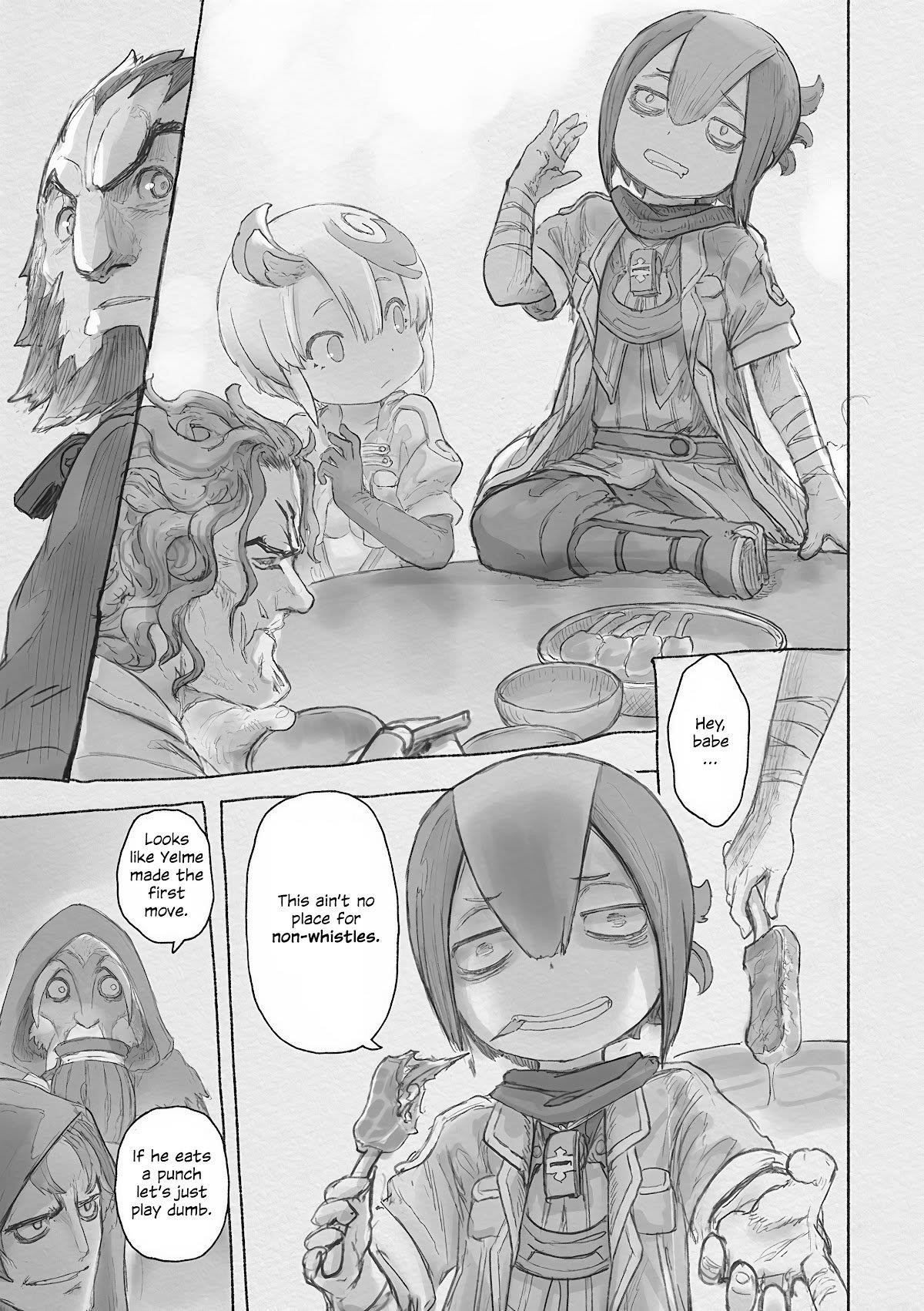 Made In Abyss Chapter 63 - Page 13 in English
