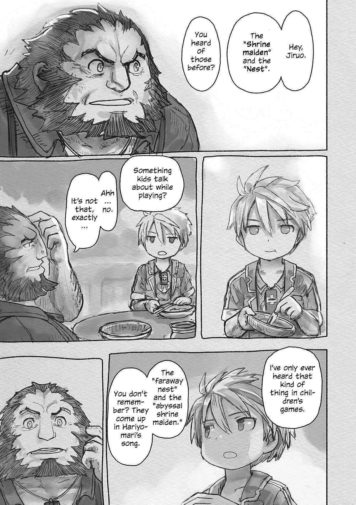 Made In Abyss Chapter 63 - Page 27 in English