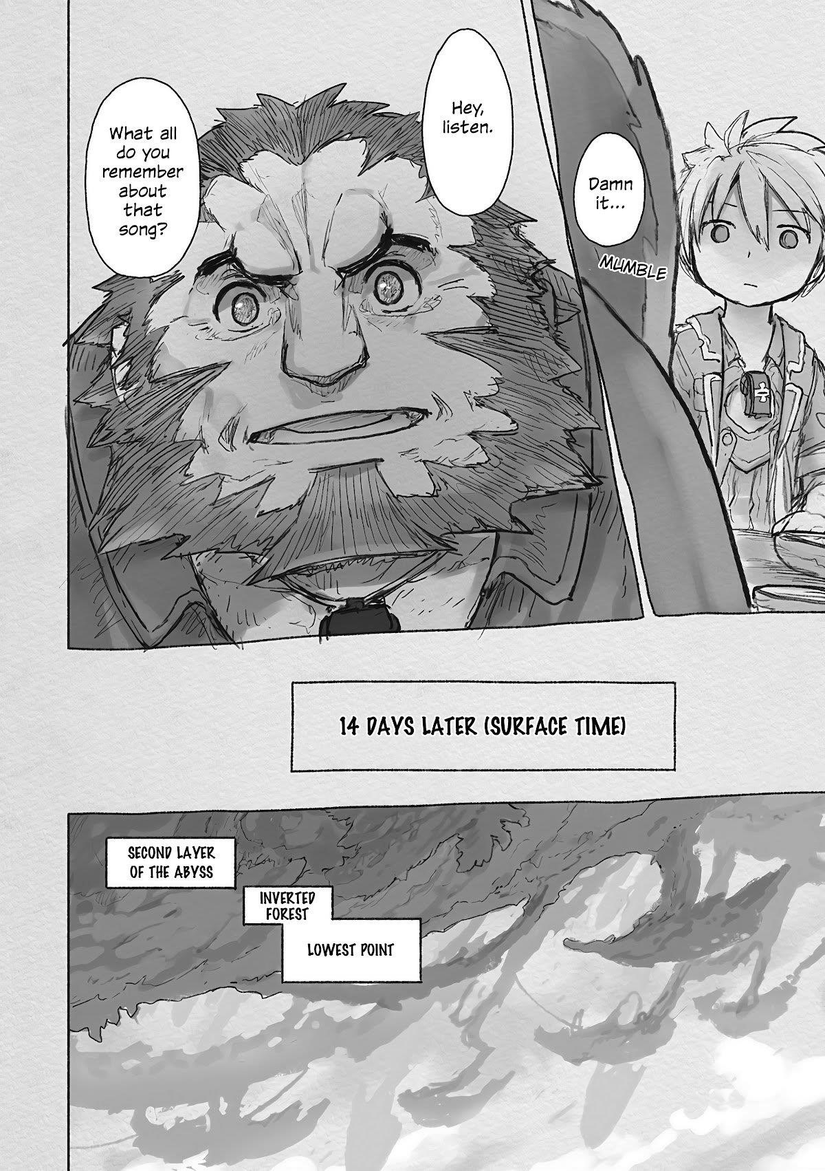 Made In Abyss Chapter 63 - Page 28 in English