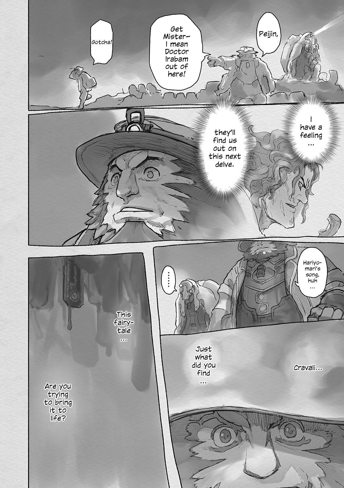 Made In Abyss Chapter 63 - Page 34 in English