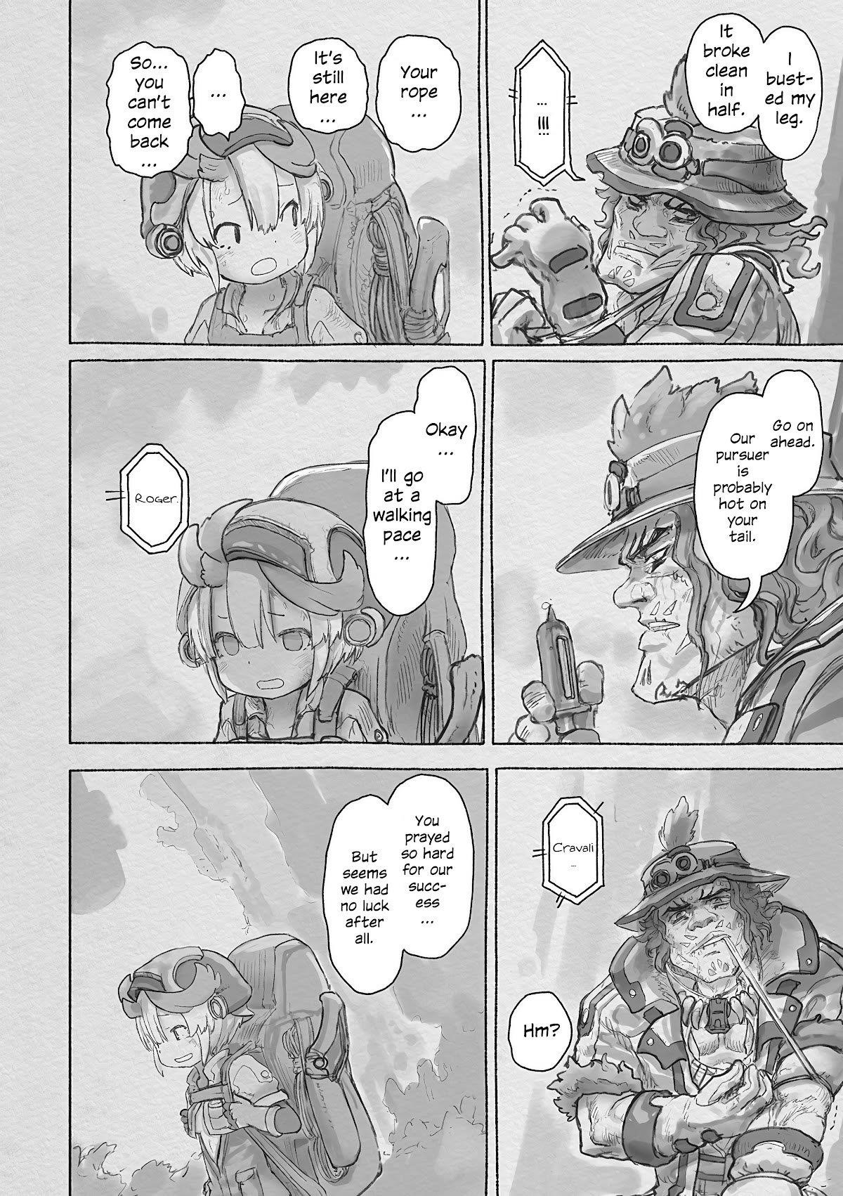 Made In Abyss Chapter 63 - Page 38 in English