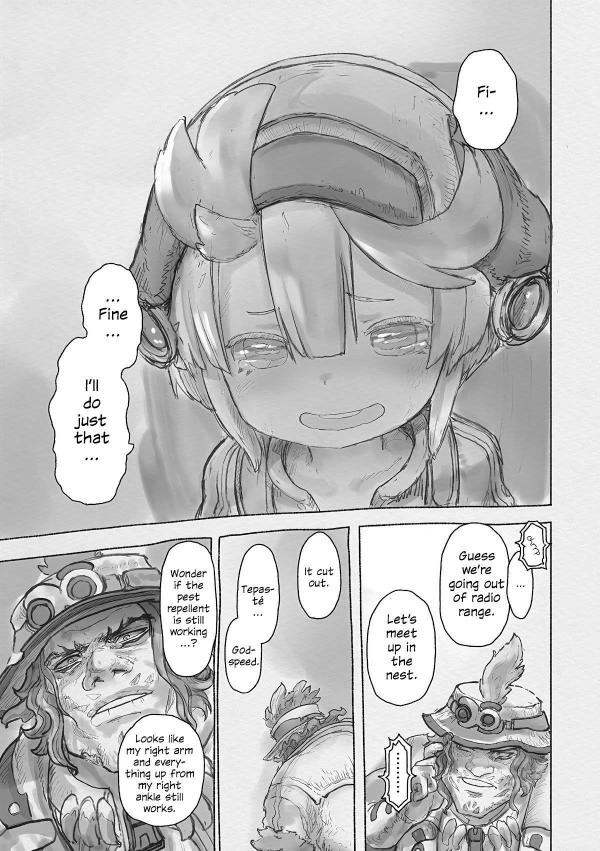 Made In Abyss Chapter 63 - Page 41 in English