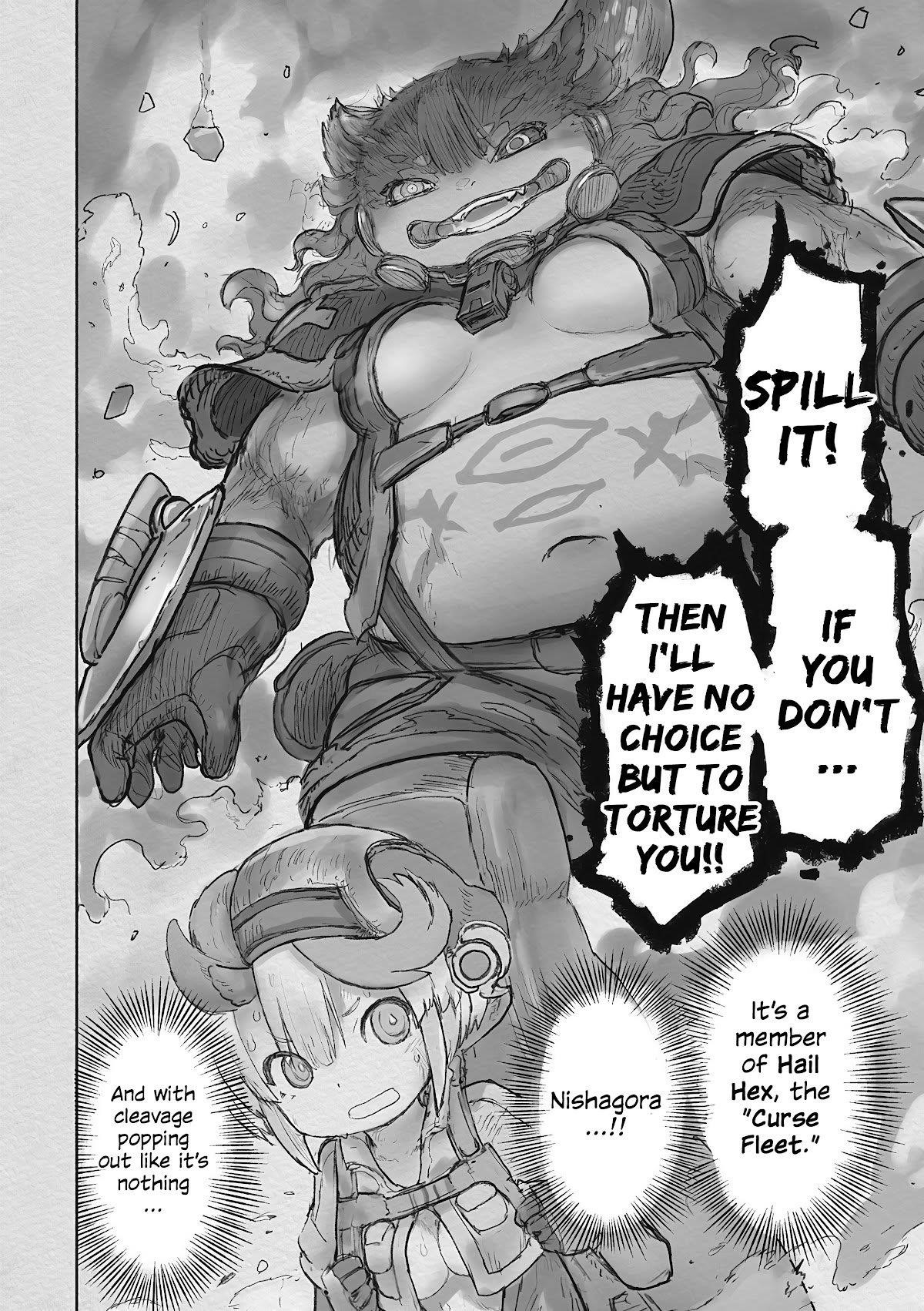 Made In Abyss Chapter 63 - Page 52 in English