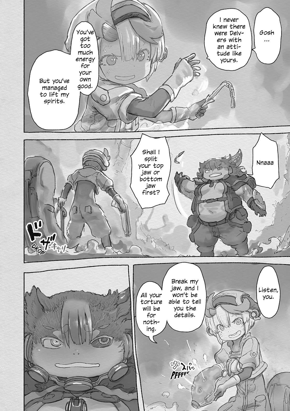 Made In Abyss Chapter 63 - Page 54 in English