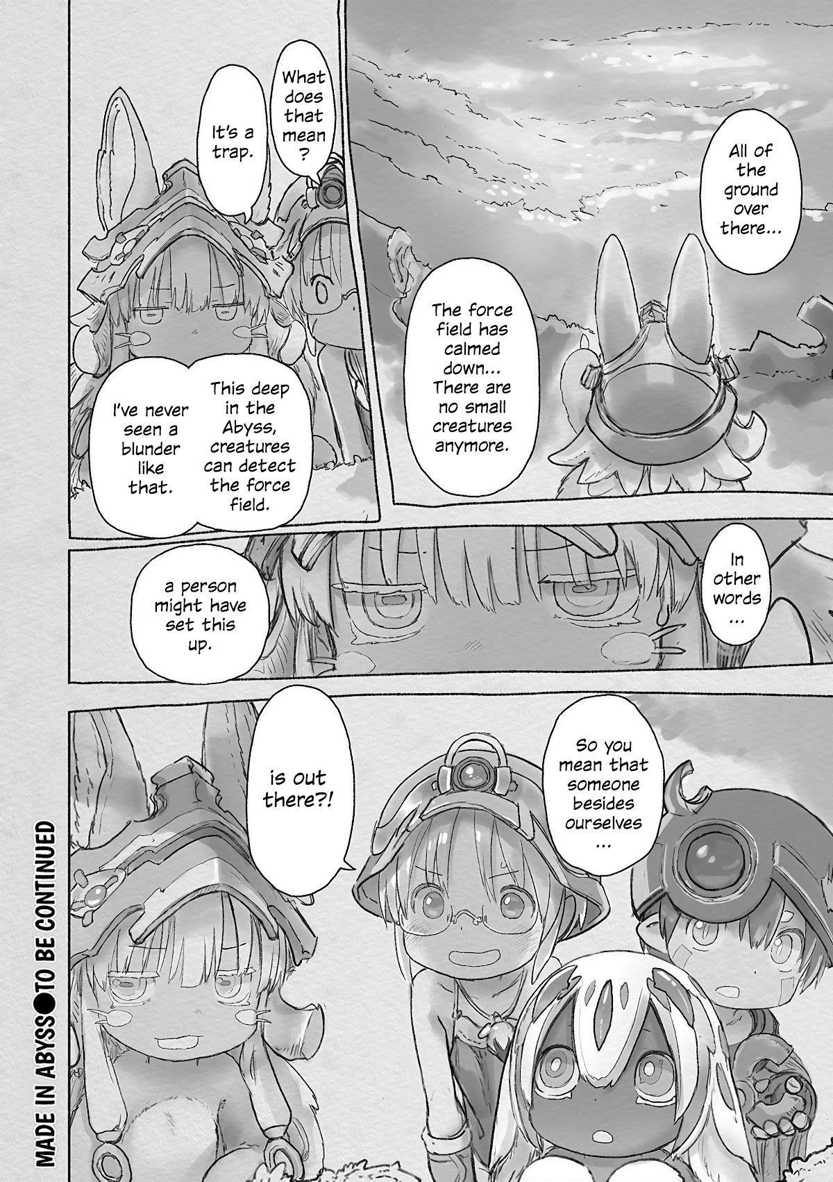 Made In Abyss Chapter 63 - Page 58 in English