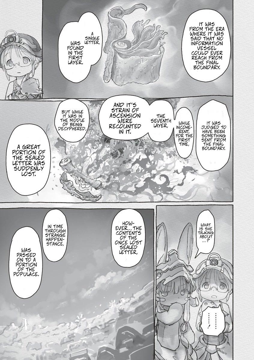 Made In Abyss Chapter 65 - Page 22 in English