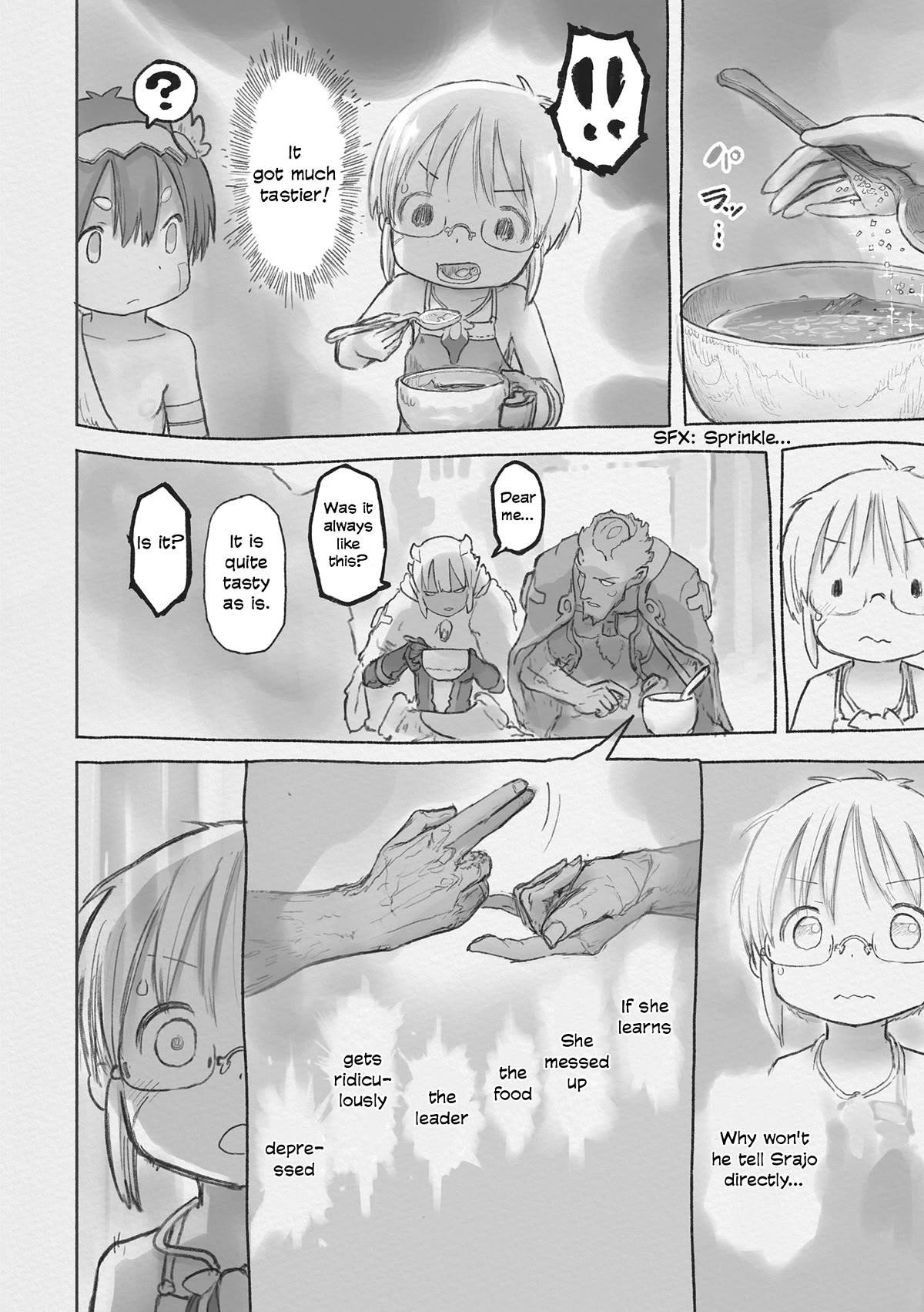 Made In Abyss Chapter 66 - Page 14 in English