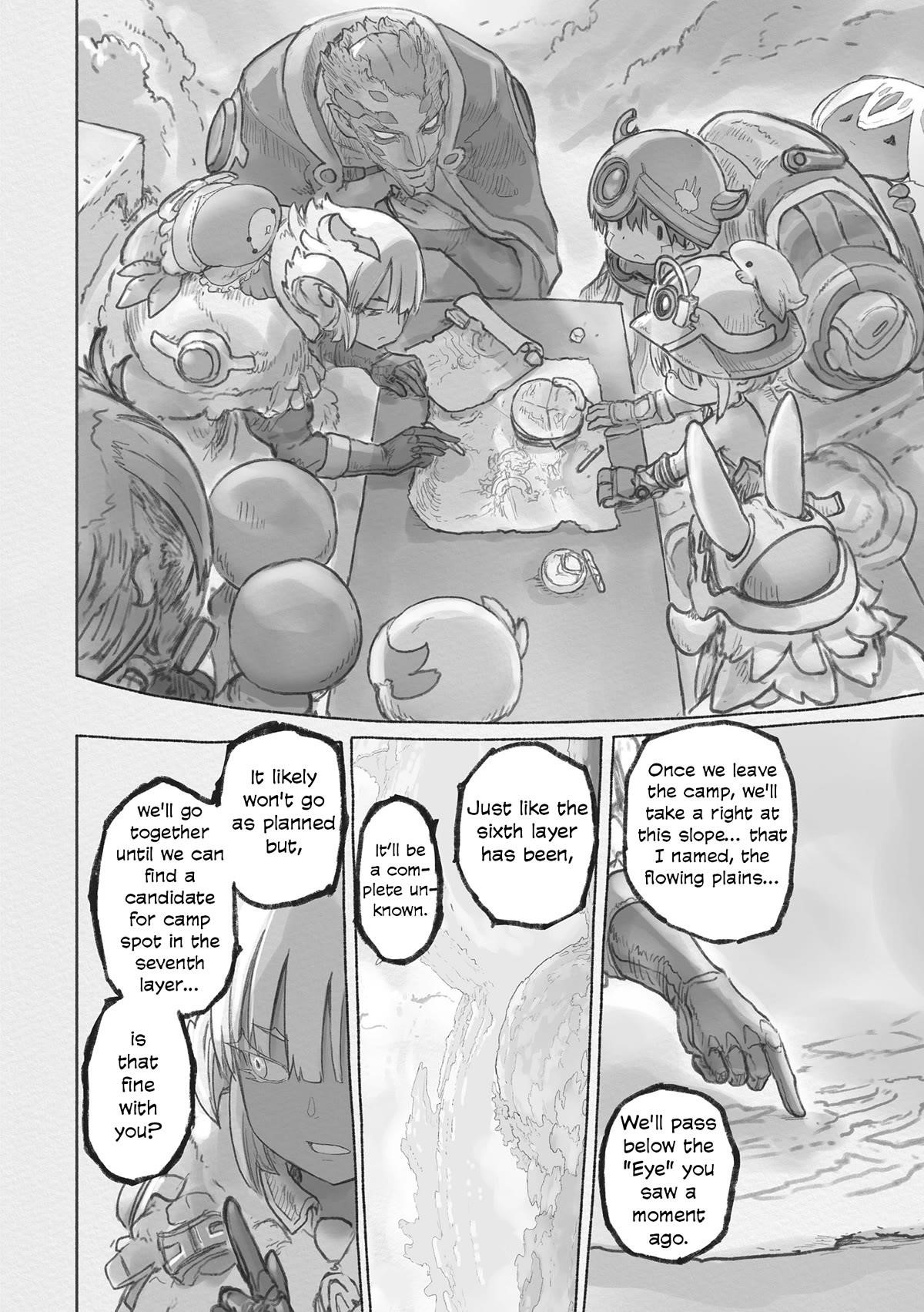 Made In Abyss Chapter 66 - Page 18 in English