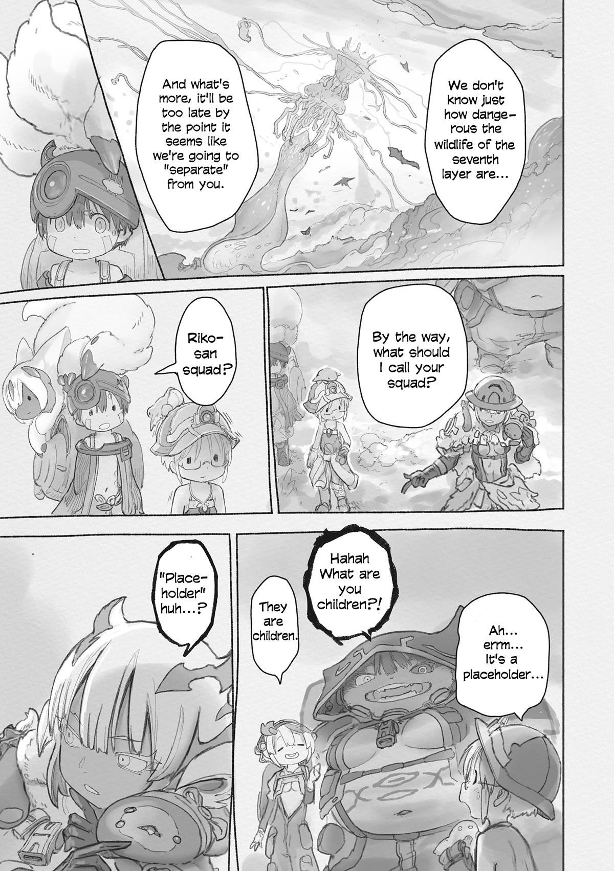 Made In Abyss Chapter 66 - Page 27 in English