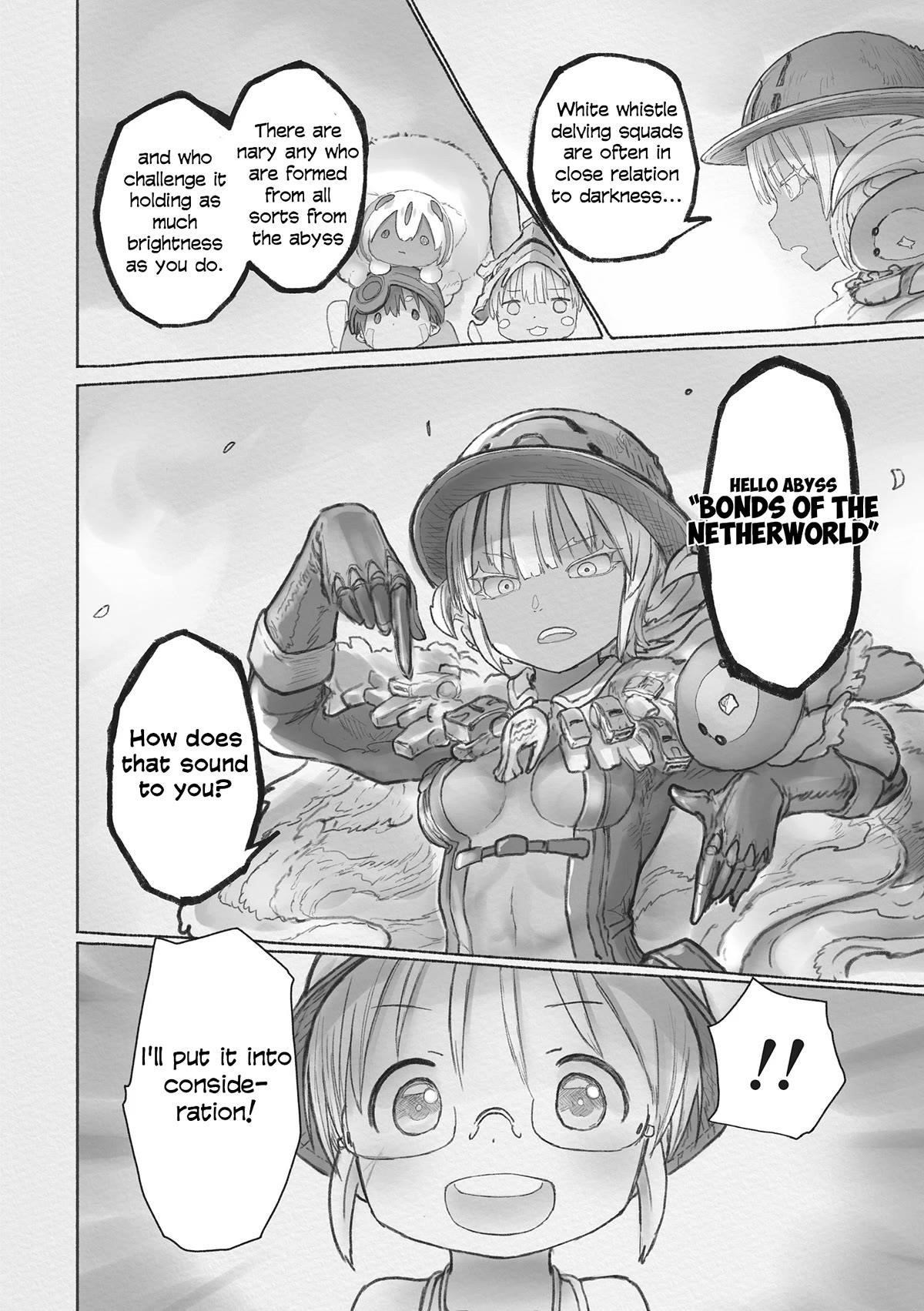Made In Abyss Chapter 66 - Page 28 in English
