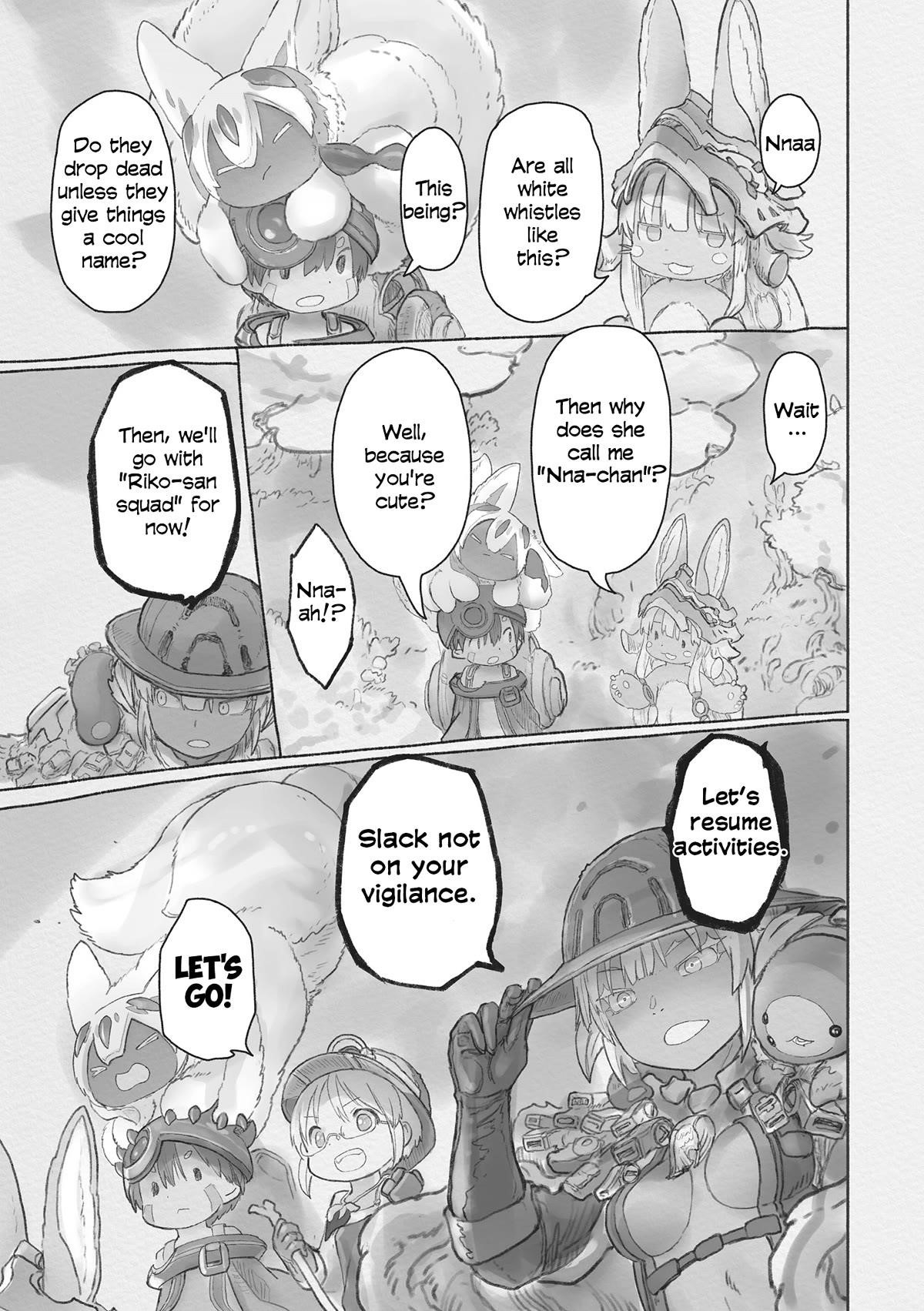 Made In Abyss Chapter 66 - Page 29 in English
