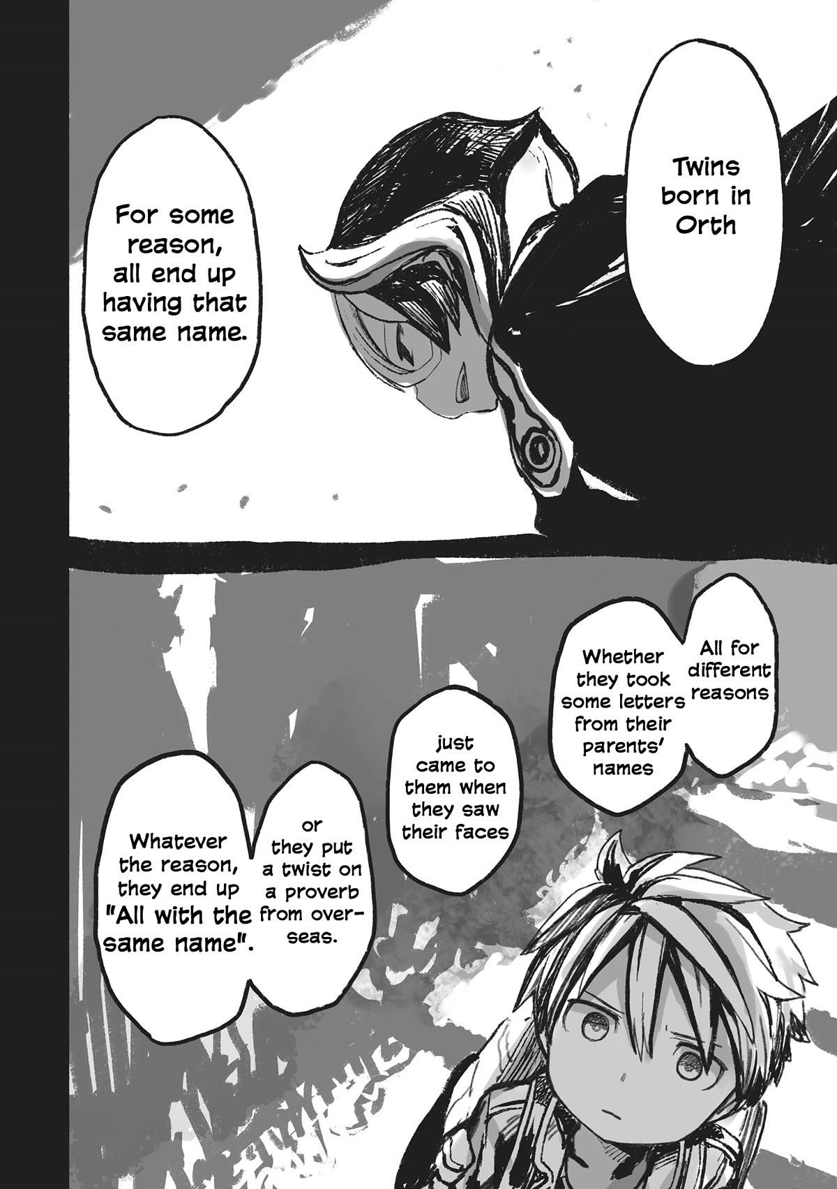 Made In Abyss Chapter 66 - Page 38 in English