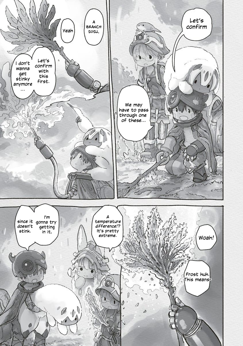 Made In Abyss Chapter 67 - Page 12 in English