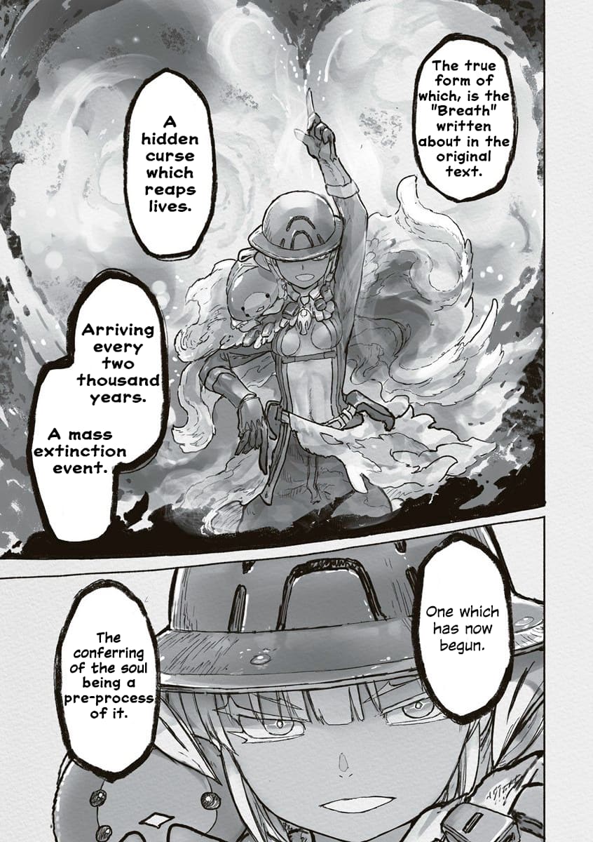 Made In Abyss Chapter 67 - Page 22 in English