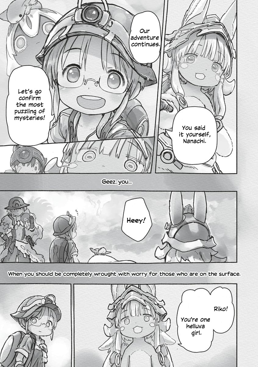 Made In Abyss Chapter 67 - Page 30 in English