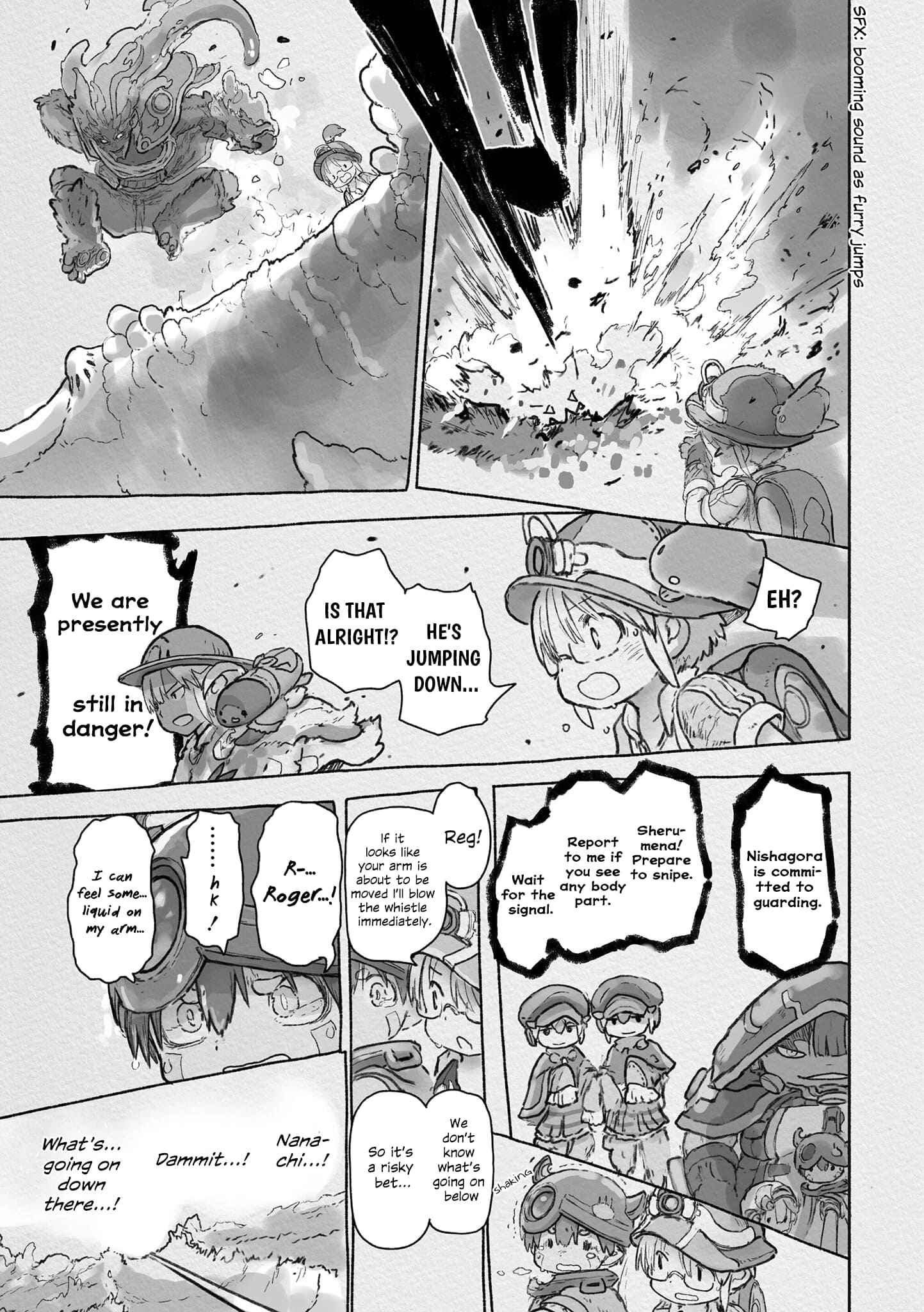 Made In Abyss Chapter 68 - Page 13 in English
