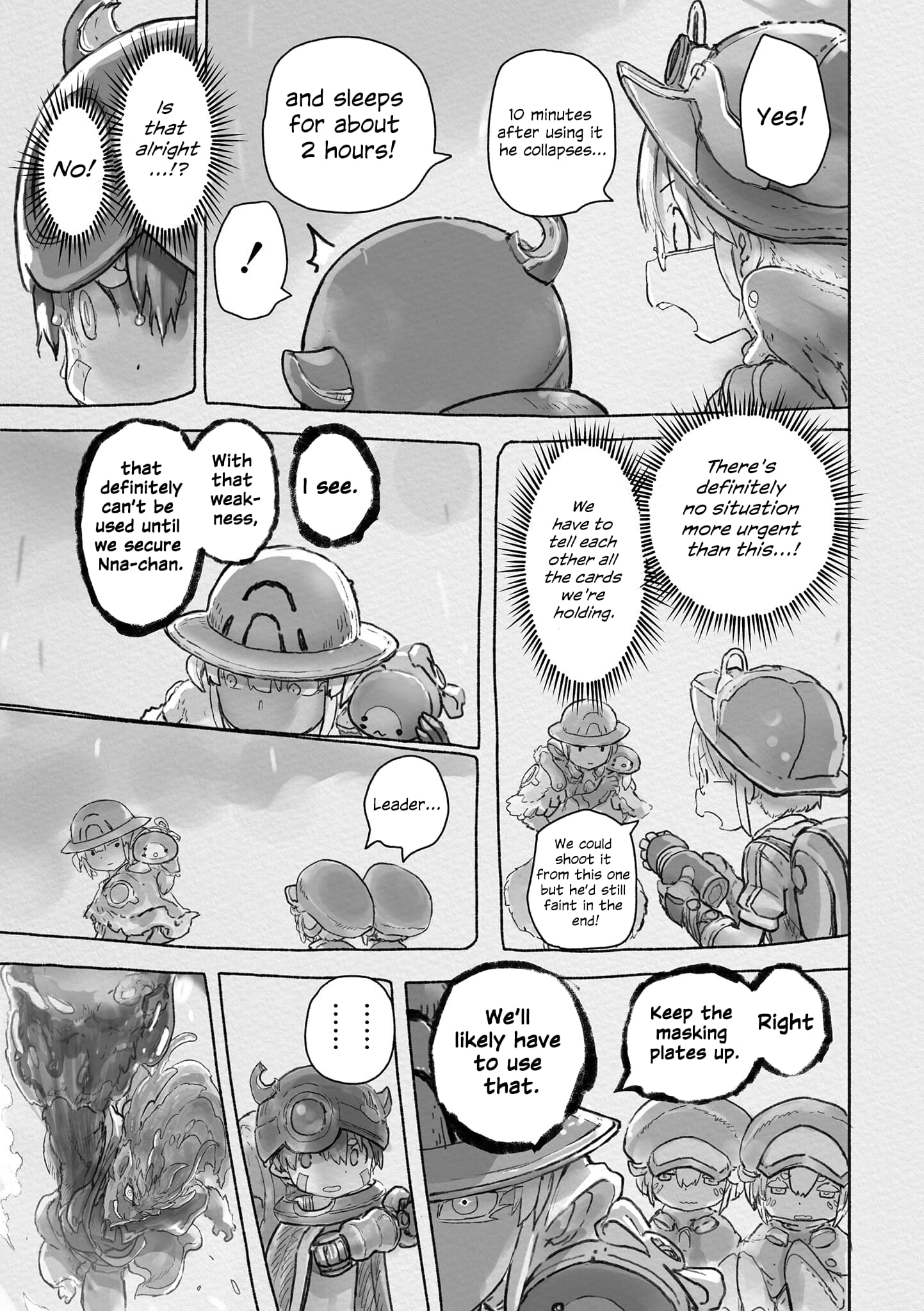 Made In Abyss Chapter 69 - Page 4 in English