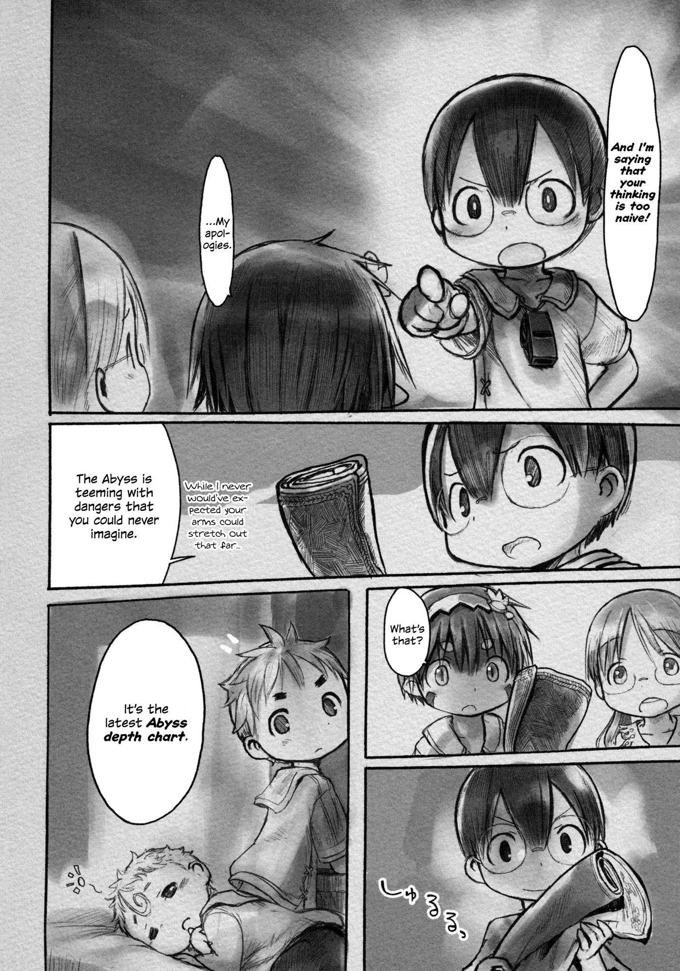 Made In Abyss Chapter 7 - Page 10 in English
