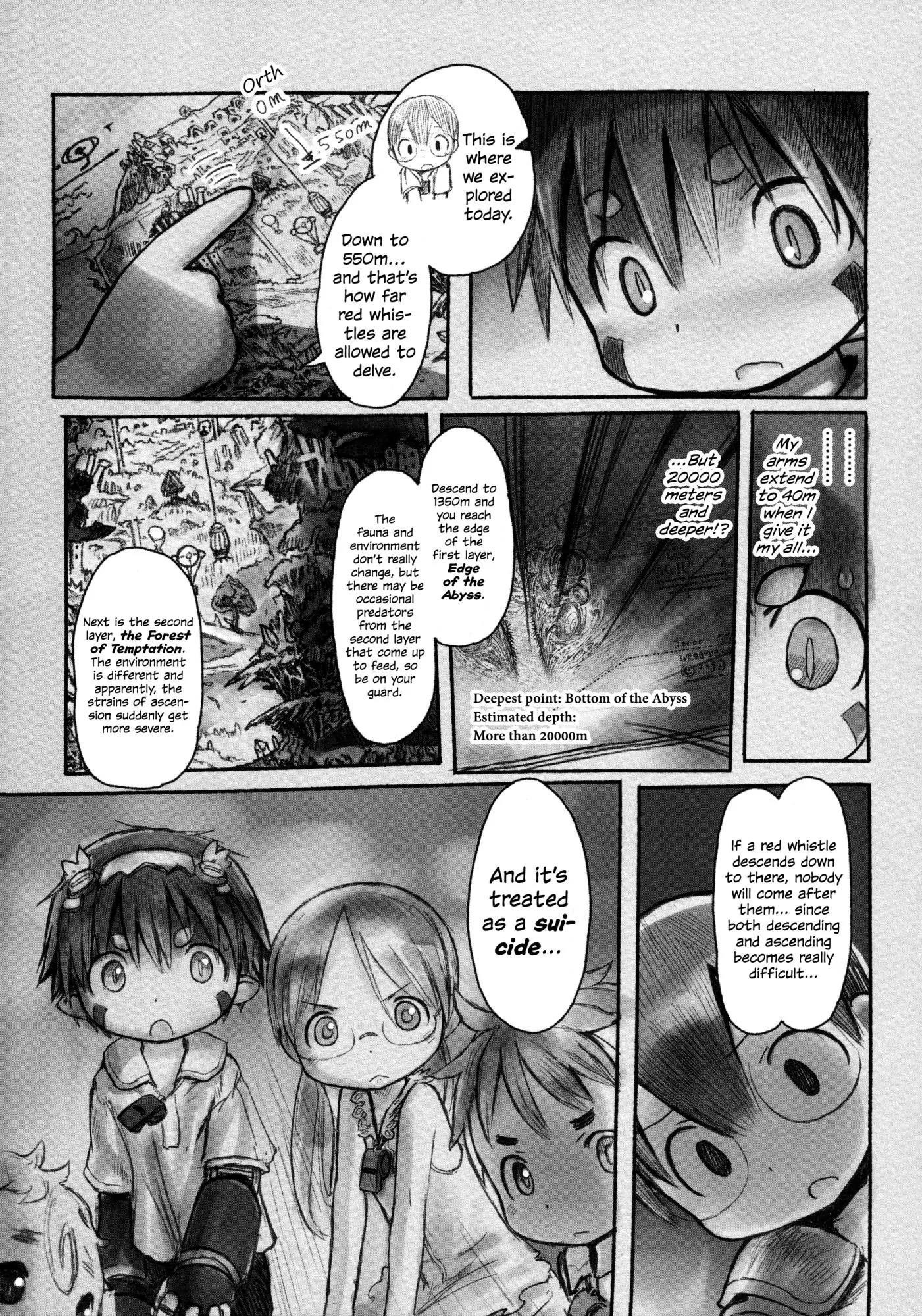 Made In Abyss Chapter 7 - Page 13 in English