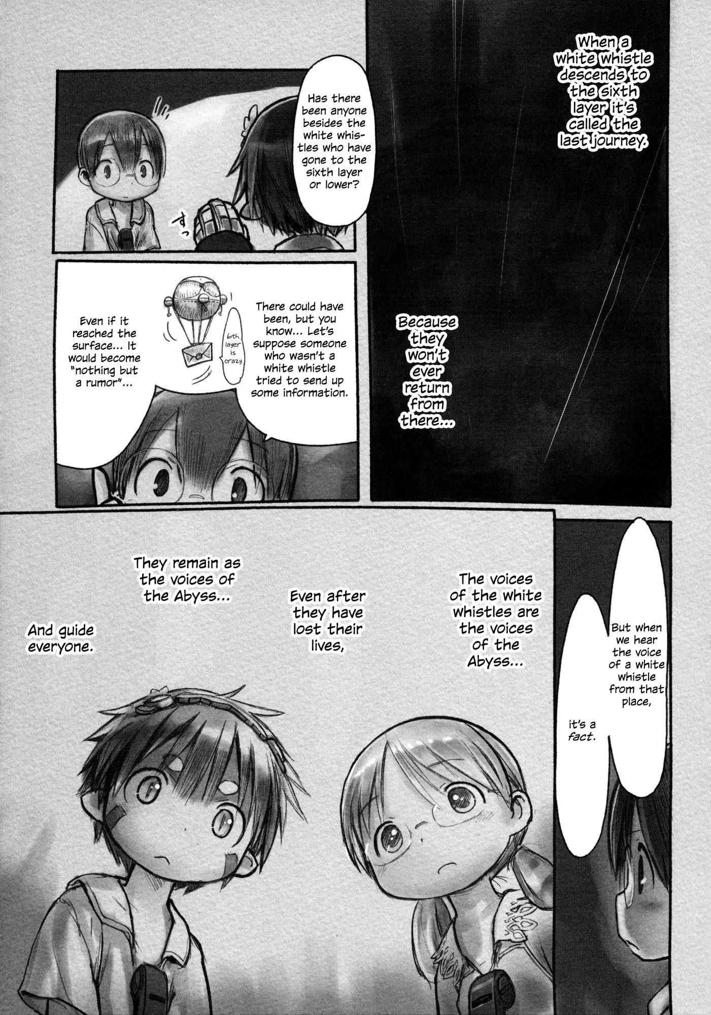Made In Abyss Chapter 7 - Page 17 in English