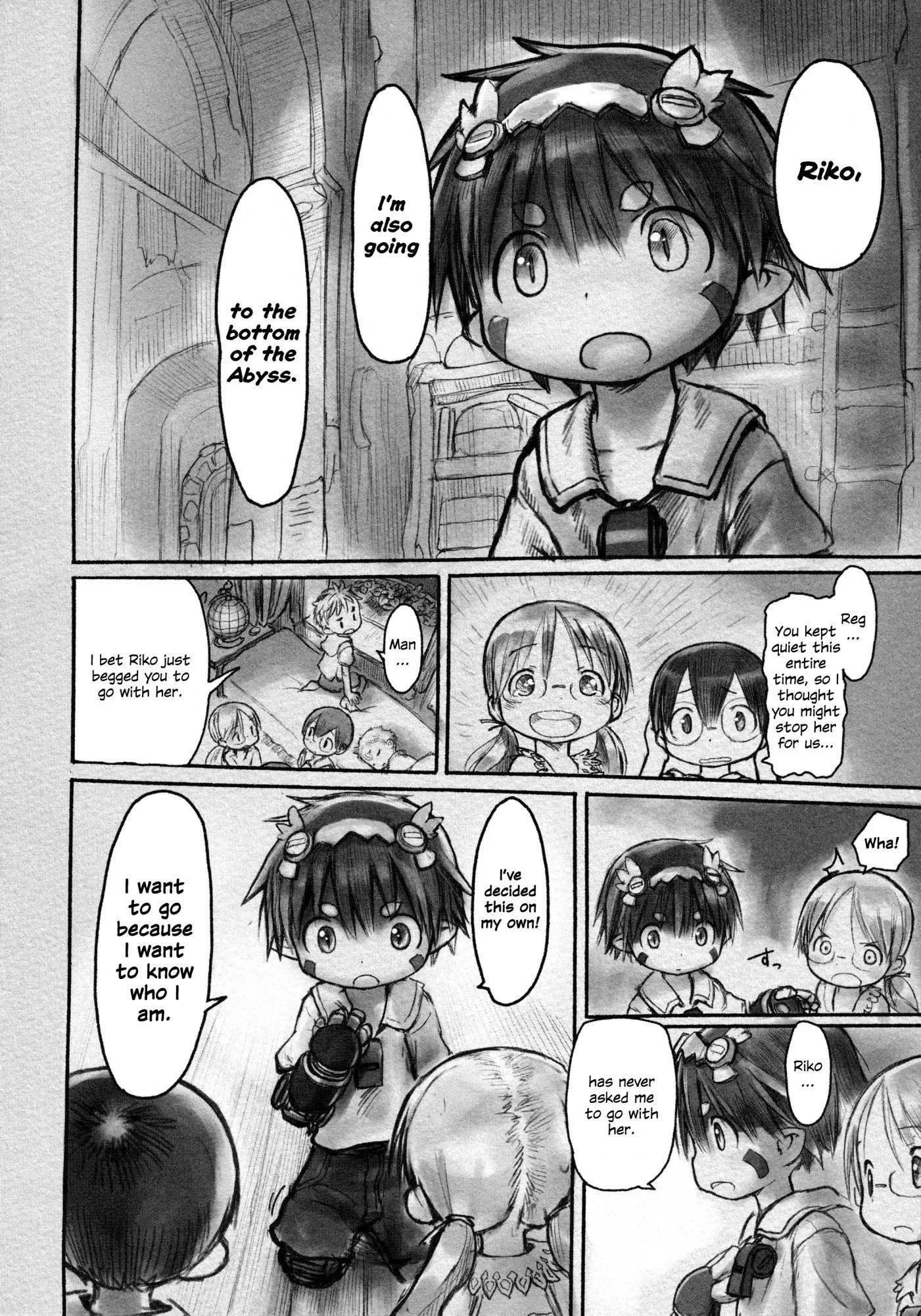 Made In Abyss Chapter 7 - Page 6 in English