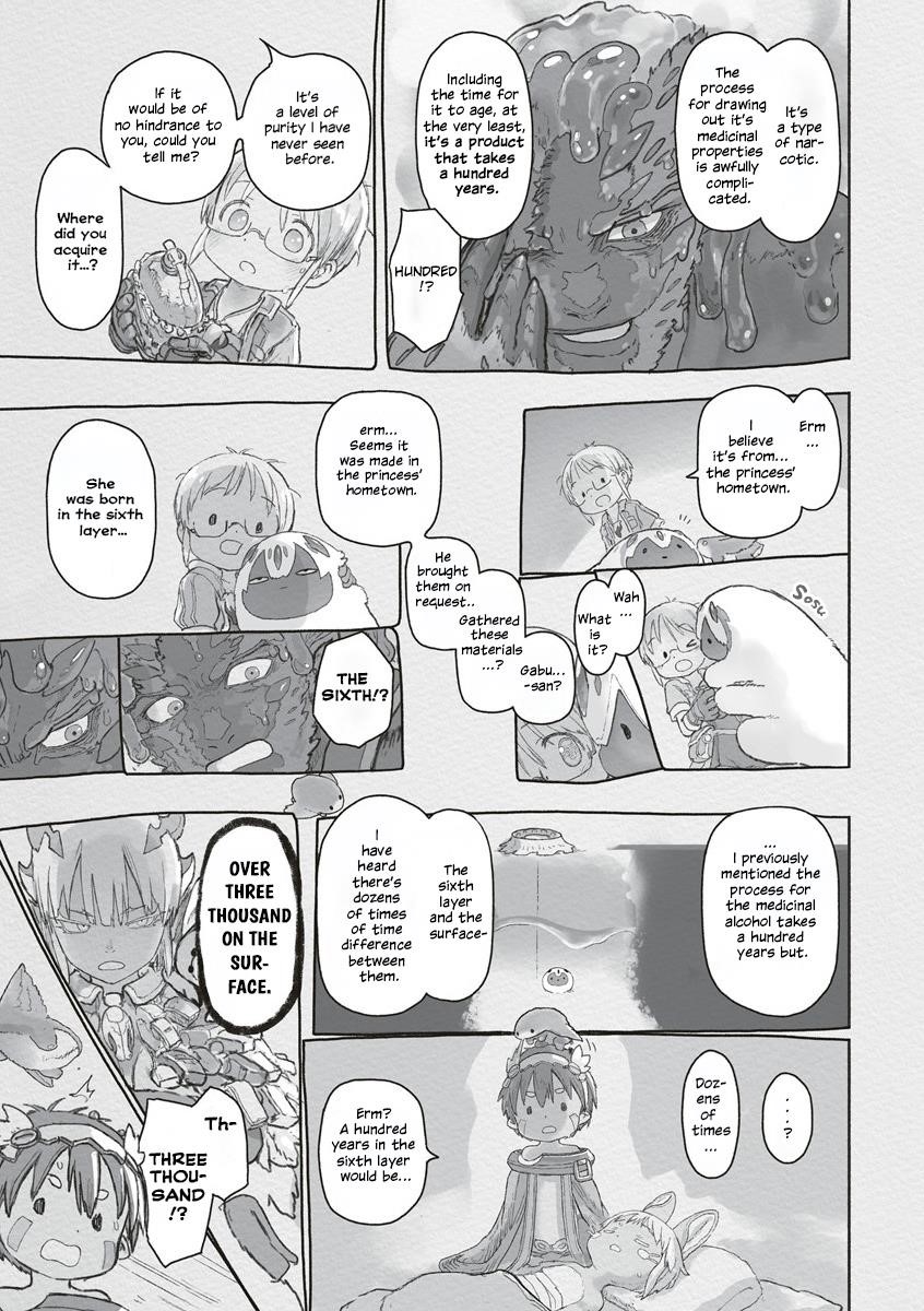 Made In Abyss Chapter 70 - Page 23 in English