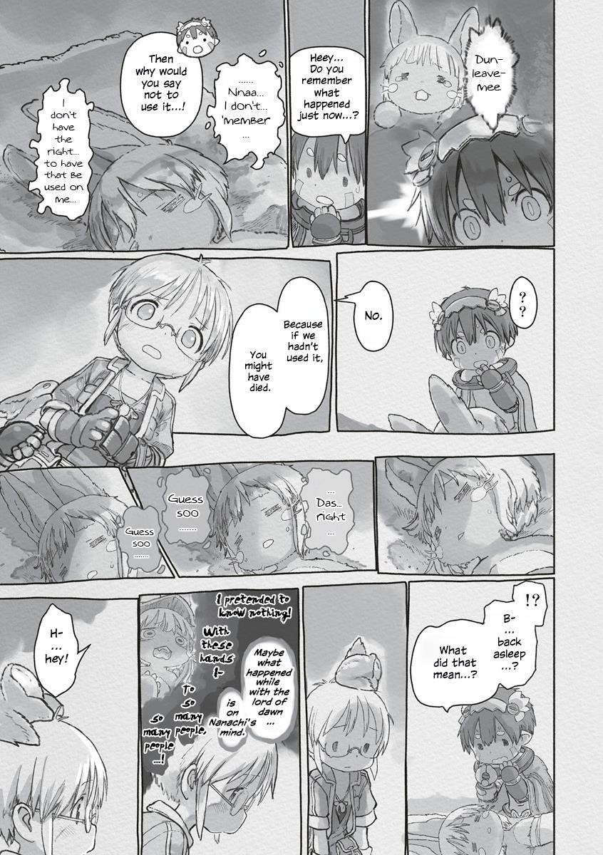 Made In Abyss Chapter 70 - Page 25 in English