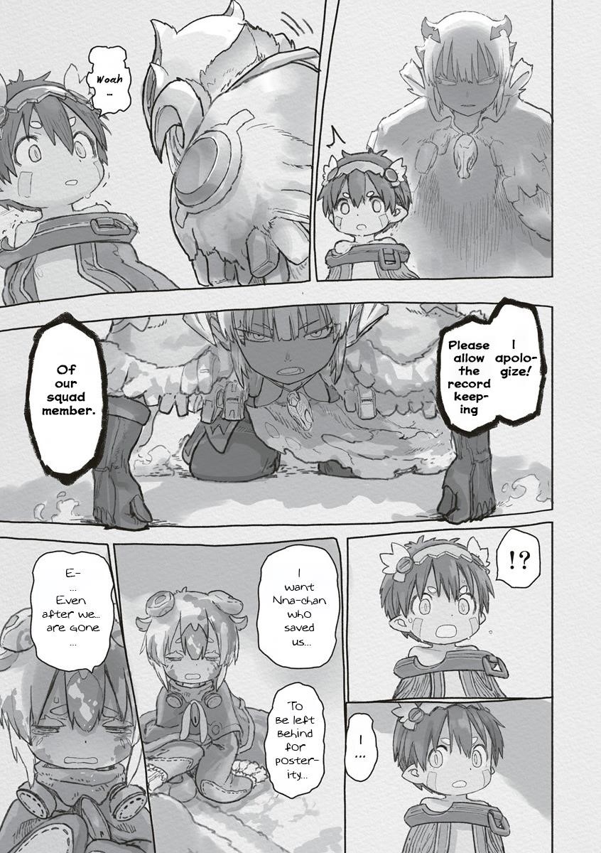 Made In Abyss Chapter 70 - Page 27 in English