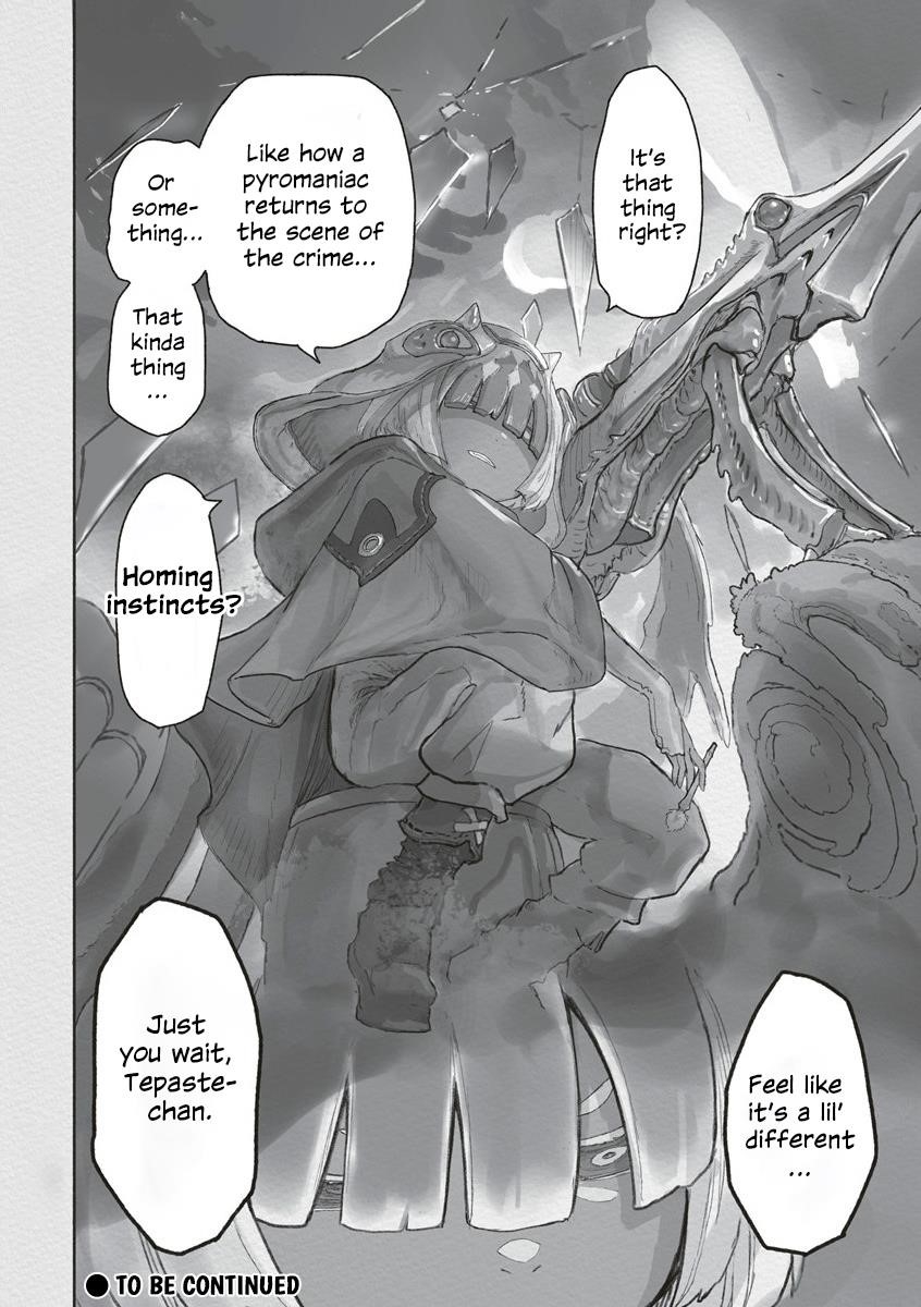 Made In Abyss Chapter 70 - Page 38 in English