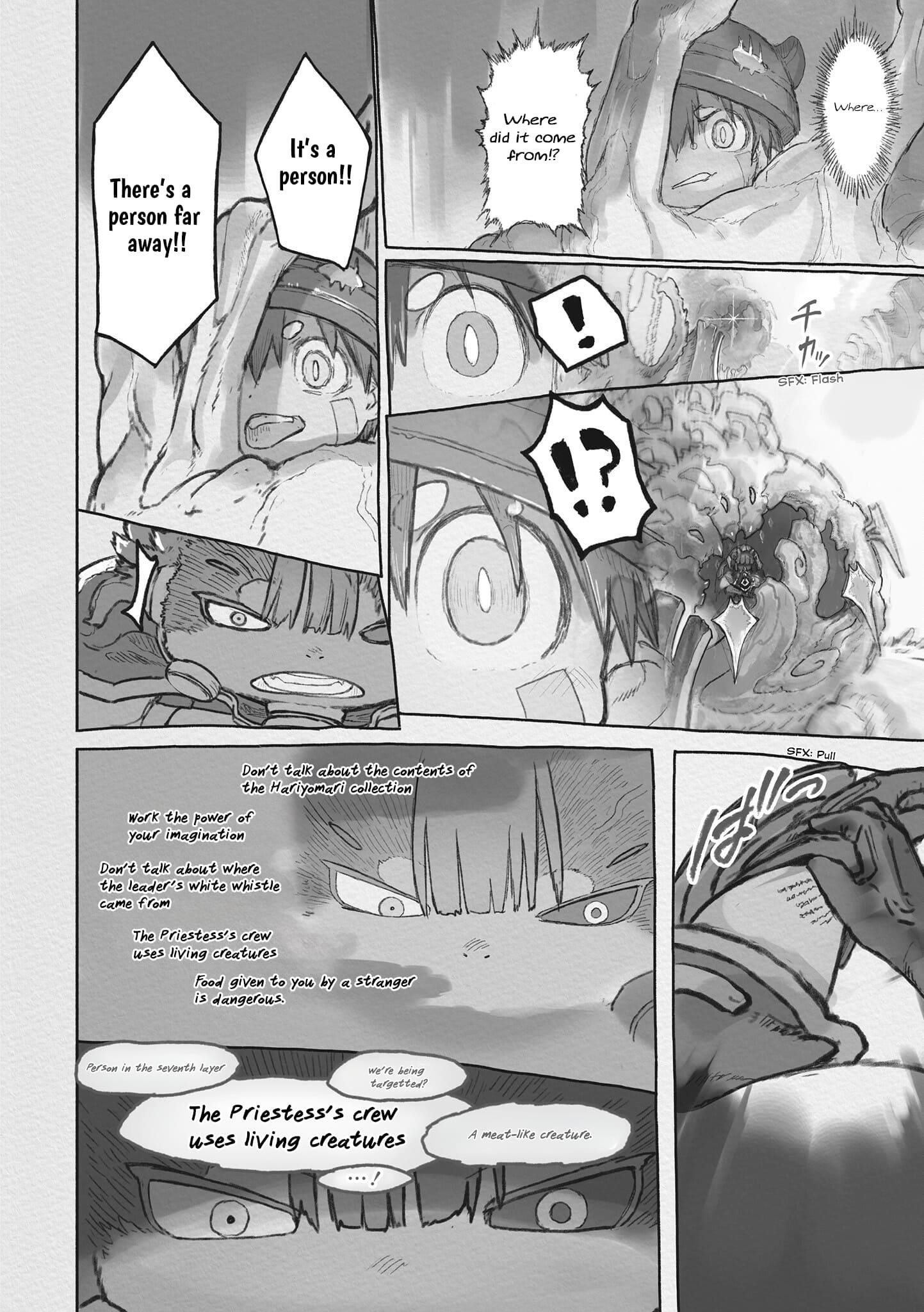 Made In Abyss Chapter 71 - Page 12 in English