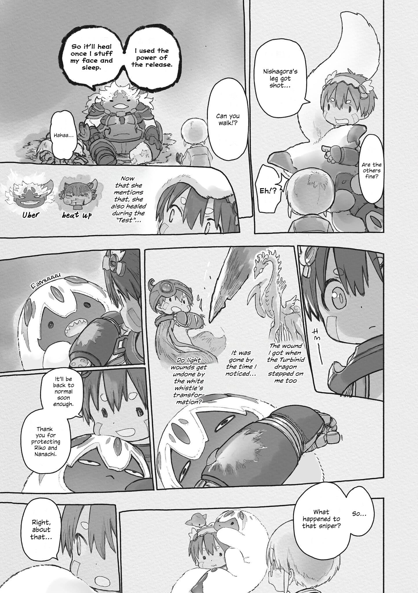 Made In Abyss Chapter 71 - Page 53 in English