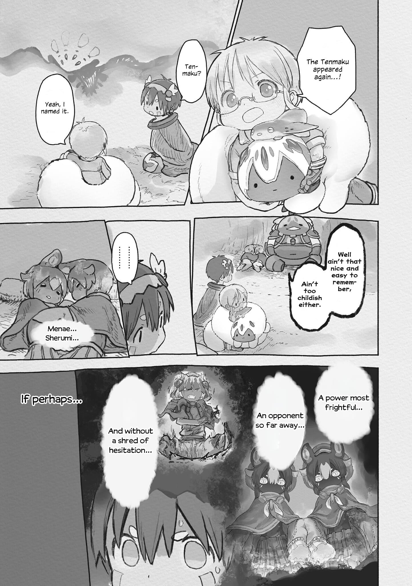 Made In Abyss Chapter 71 - Page 55 in English